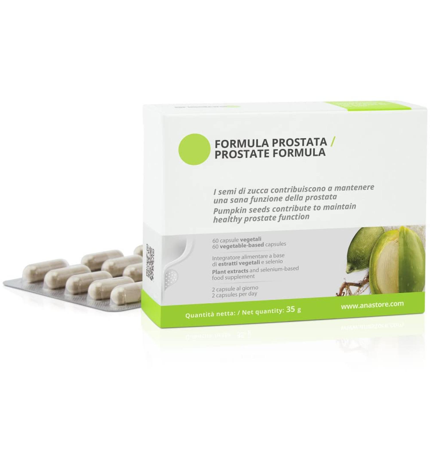 PROSTATE FORMULA * 411.25 mg / 60 capsules * Contains selenium sabal nettle and squash - Buy Online on GoSupps.com