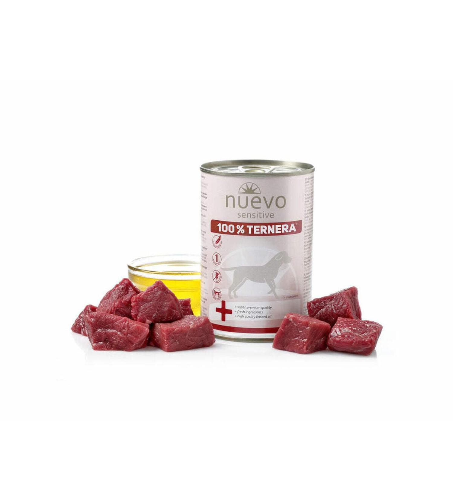 NUEVO Sensitive Dog Pot: 100% Veal 400 g Dog