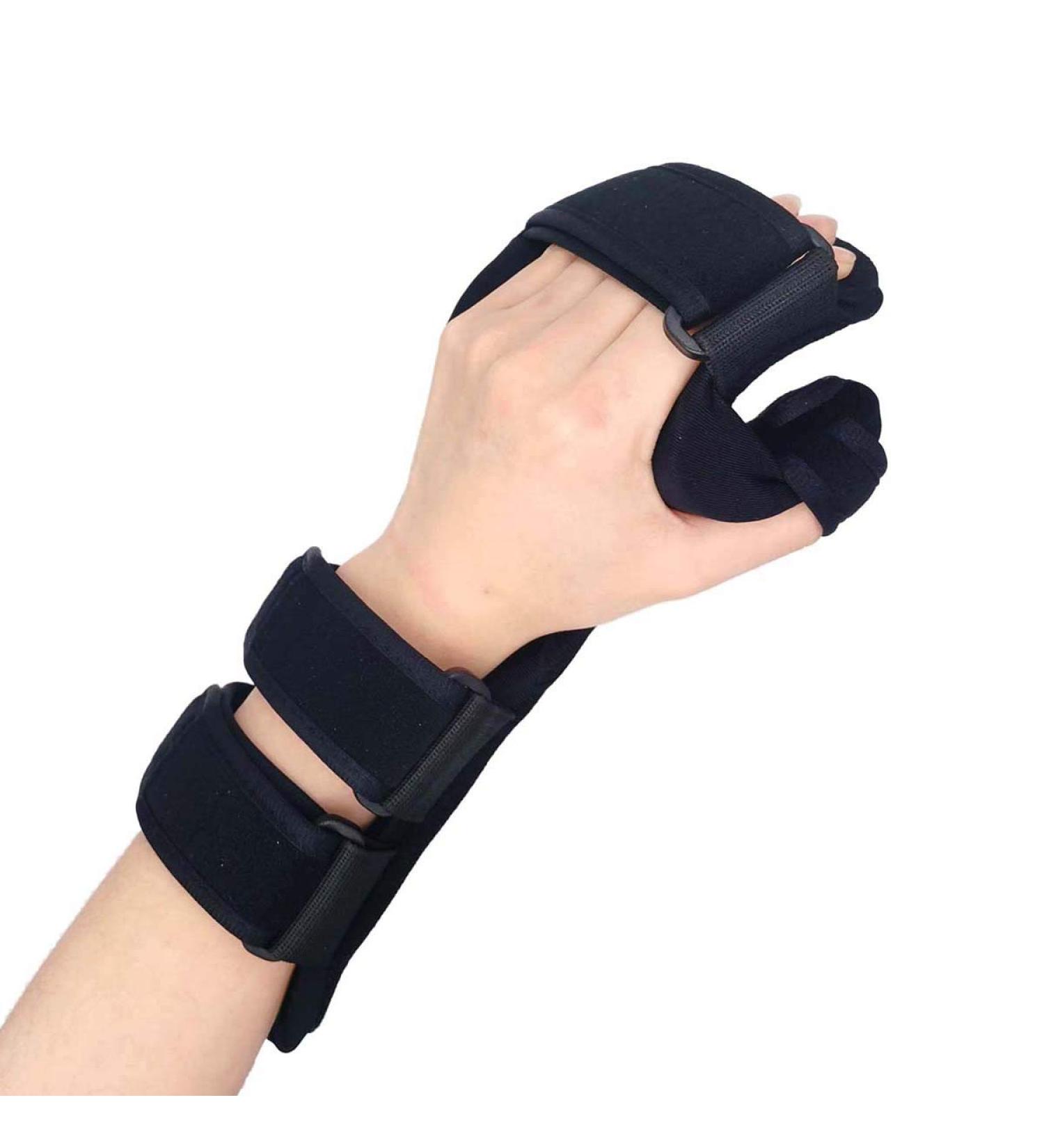 OSK Soft Functional Resting Hand Splint - Stroke Hand Brace by Restorative Medical | Corrective Support for Flexion Contractures | Large Left Size - Buy Online on GoSupps.com