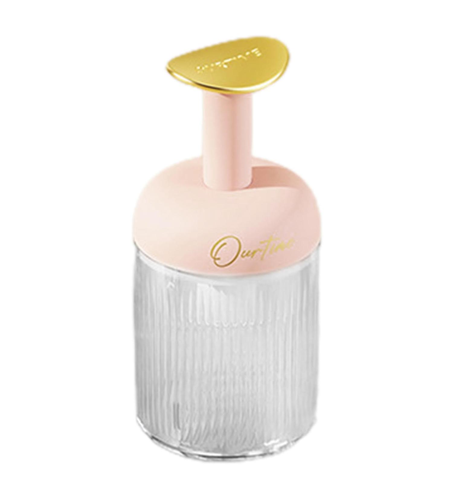 Face Wash Foam Maker - Transparent Manual Facial Cleanser Foamer Type Rotating Foam Maker - Skincare Cleaner Tools for Deep Cleansing Detachable Facial Cleansing Tools Pink - Buy Online on GoSupps.com