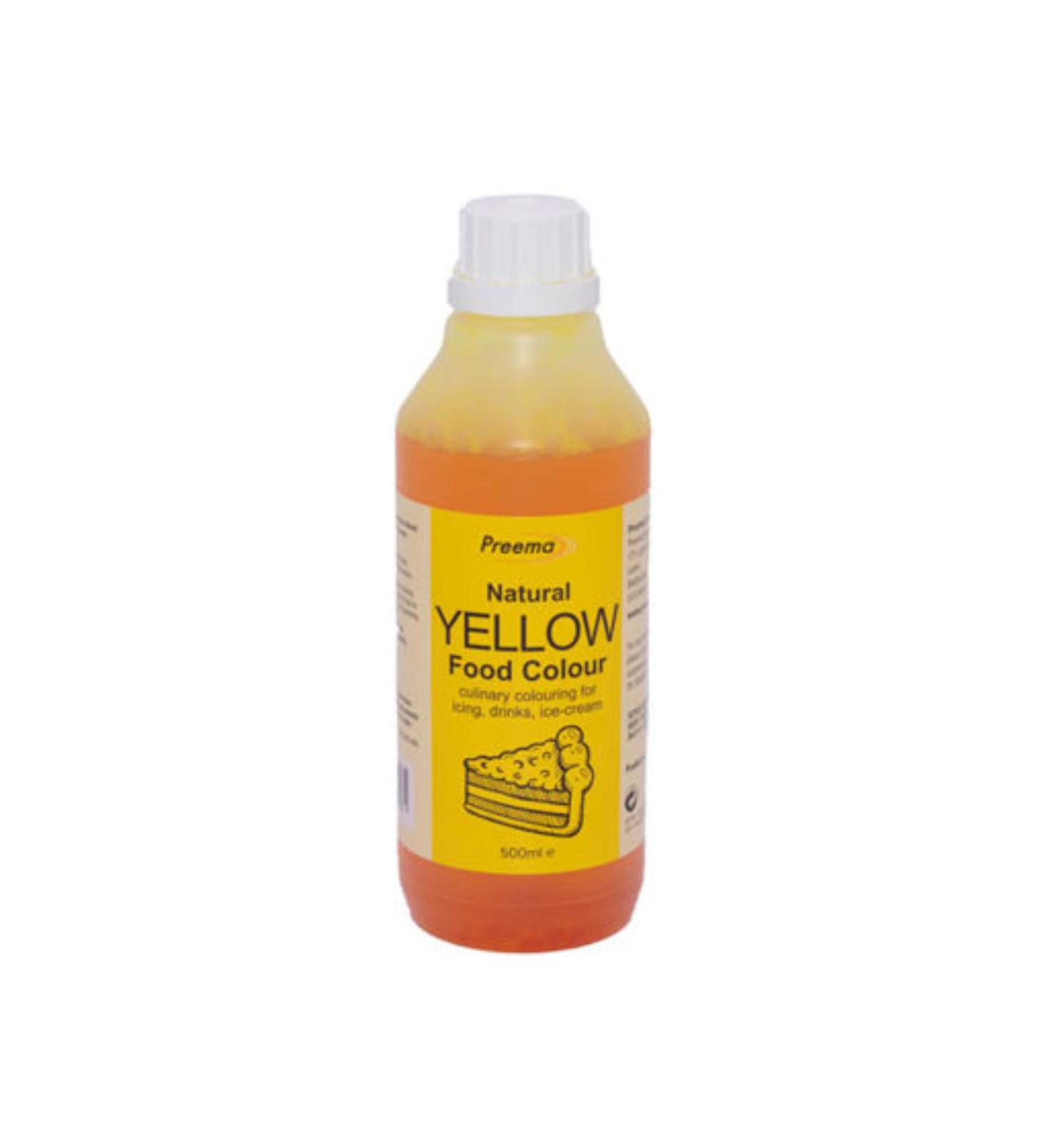 Yellow Food Colouring 500ML