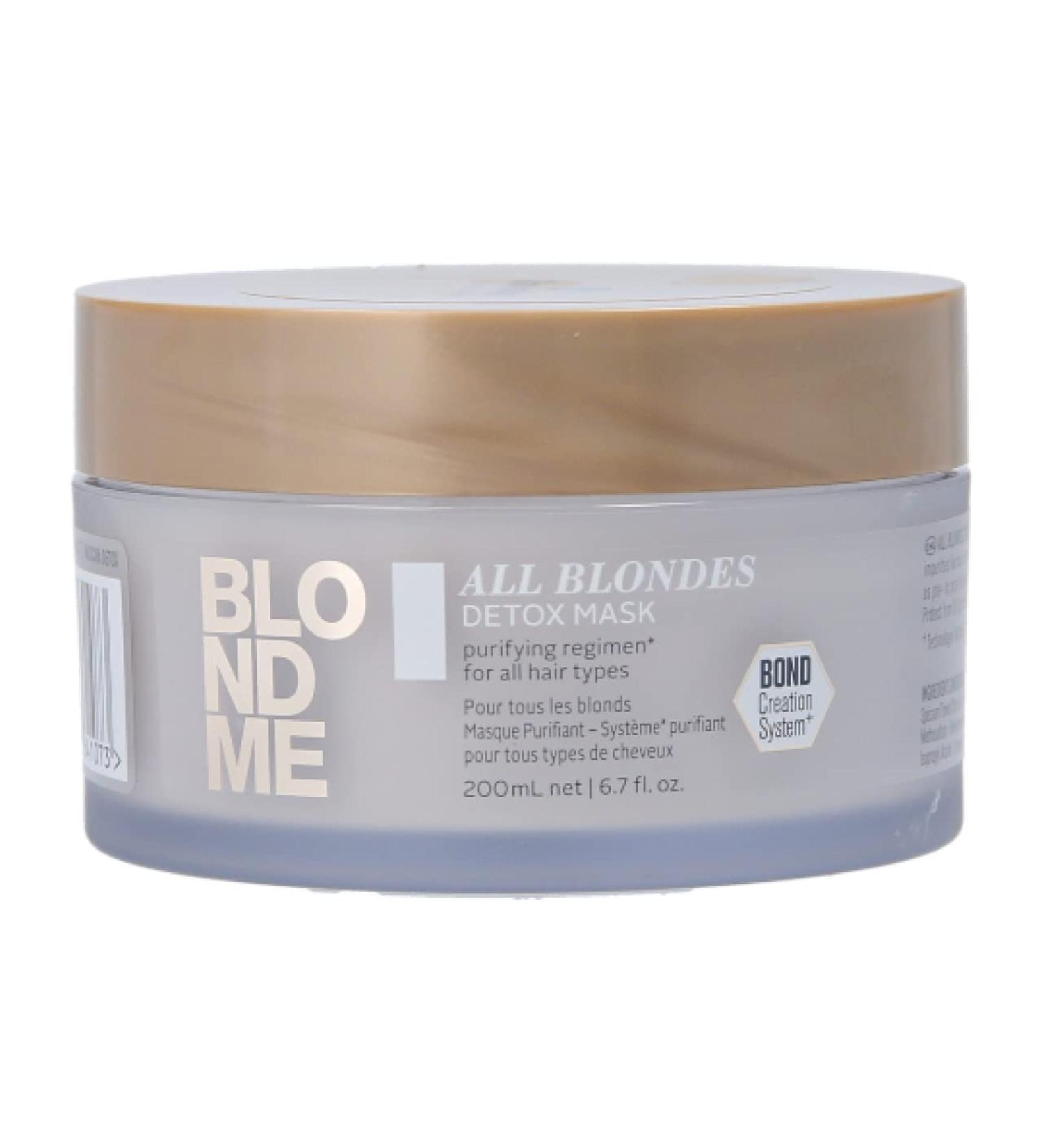 Buy Schwarzkopf Blondme Keratin Restore Detox Mask for All Blondes - 200ml | Best International Shipping - Buy Online on GoSupps.com