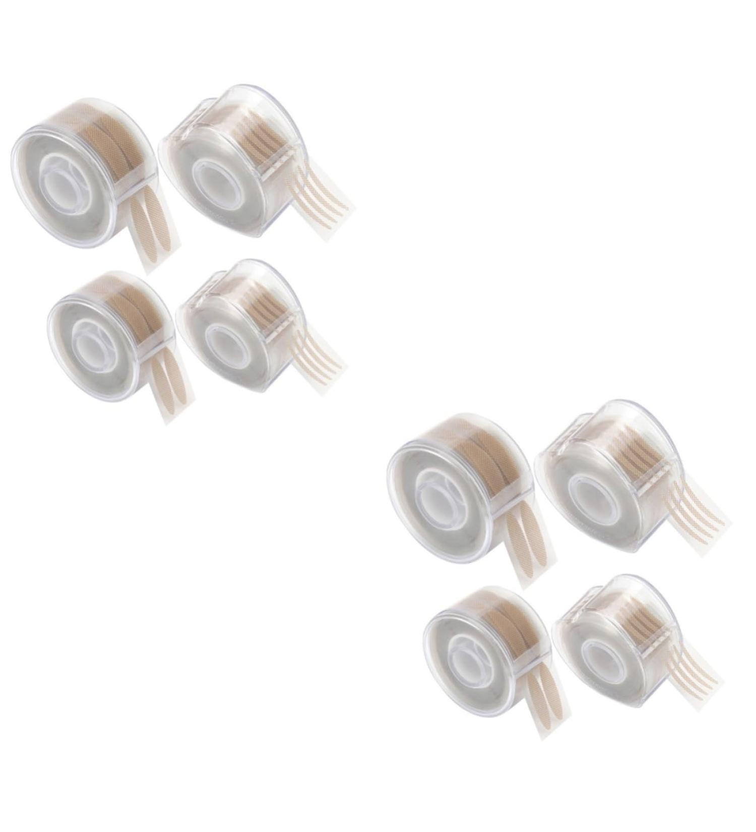 Beavorty 8 Rolls Roll Double Eyelid Sticker Double Sides Tape Instant Eye Lift Strips Droopy Eyelid Lifter - Buy Online on GoSupps.com