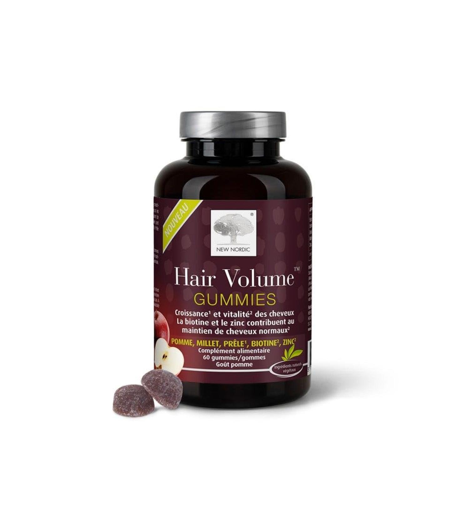 New Nordic Hair Volume 60 Gummies Hair Growth and Vitality