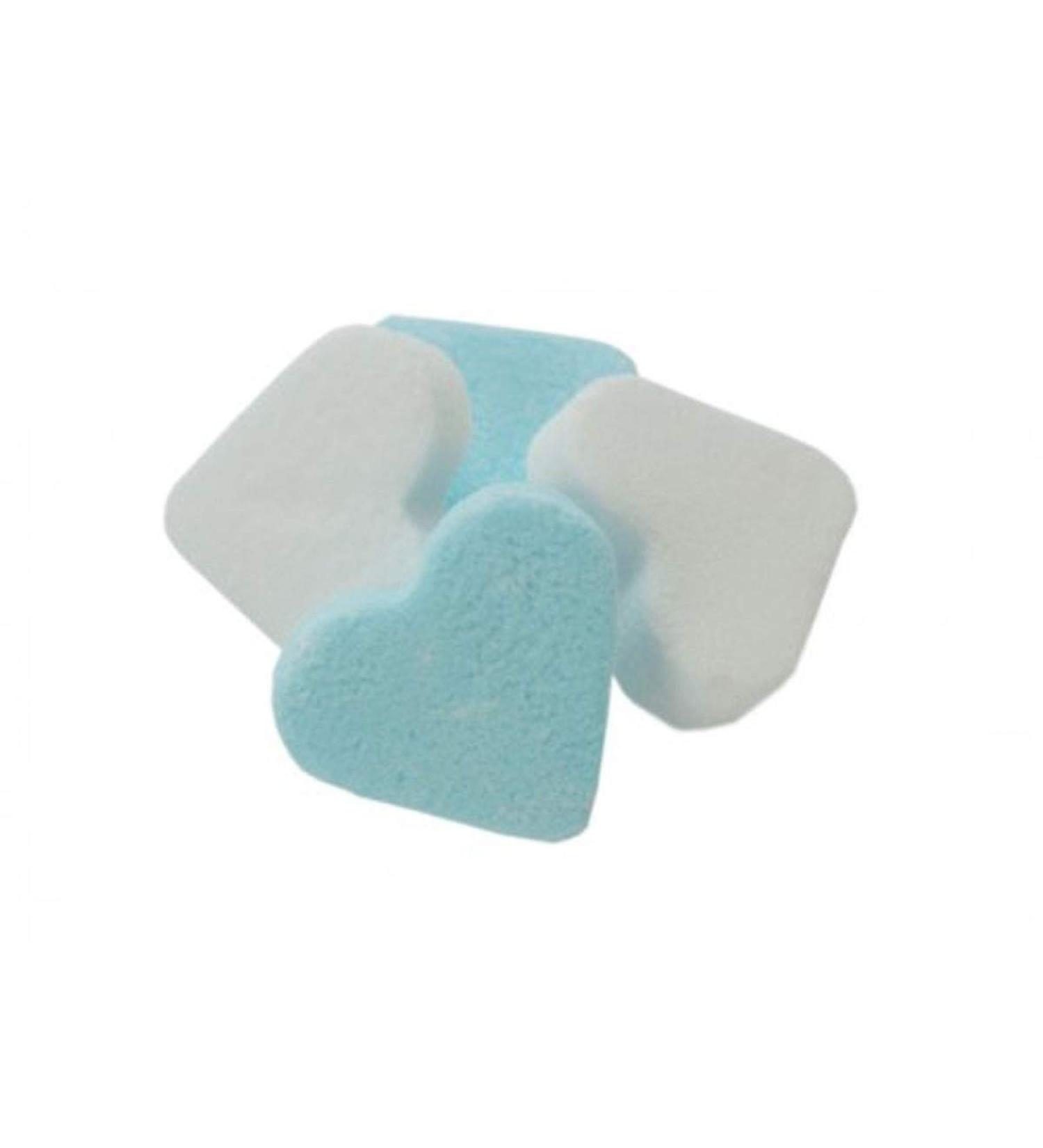 Bonbons Fruity Blue White Hearts Sweet Hearts with Fruit Flavour 300g