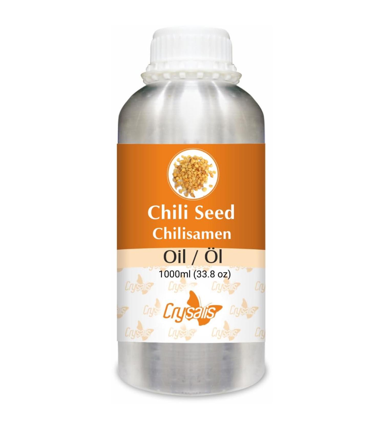 CRYSALIS Crysalis Chili Seed Oil (Capsicum Frutescens) - 1000ml/33.8 Fl oz