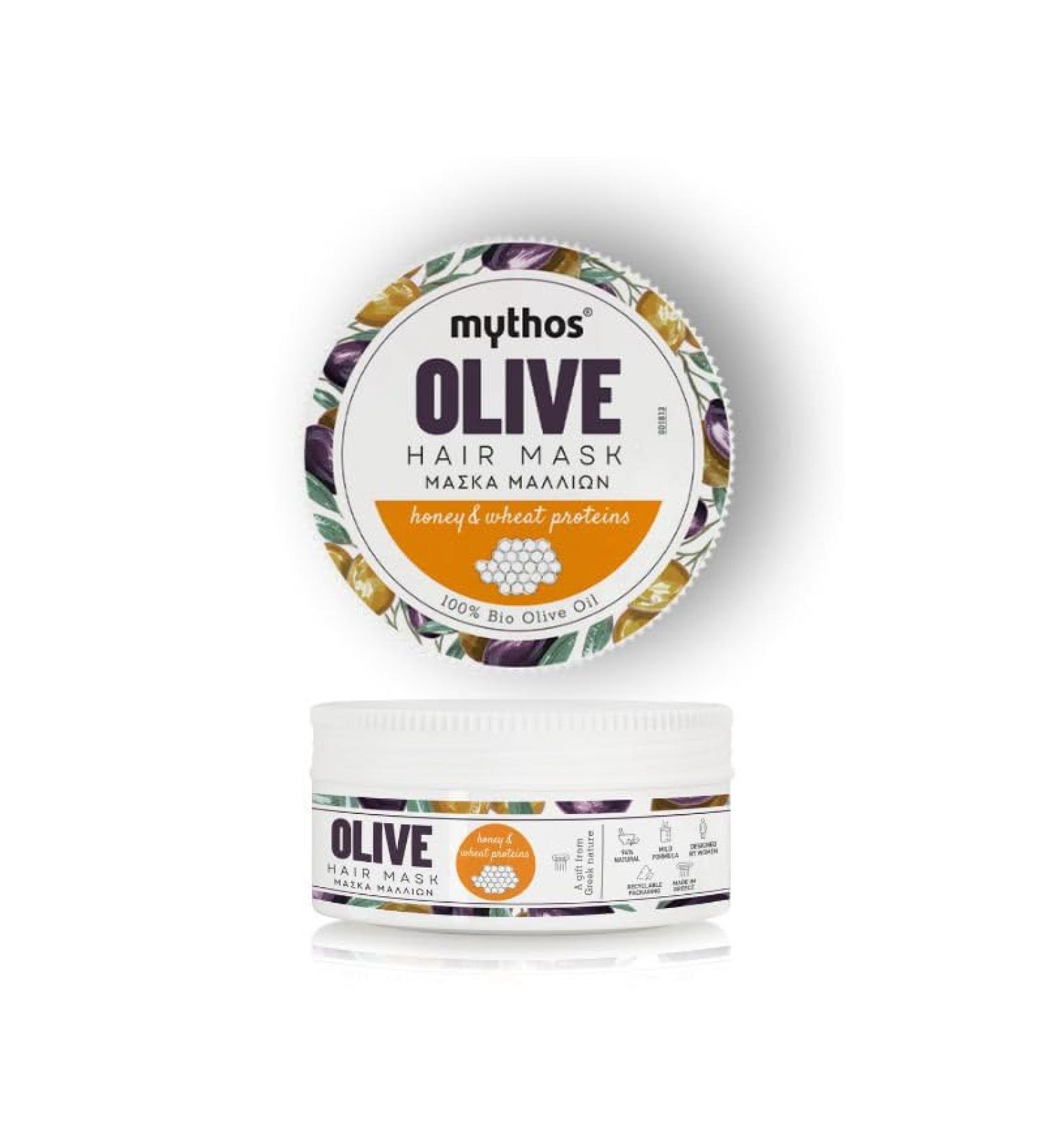 Restoring Hair Mask Olive Oil Honey & Wheat Protein 150 ml