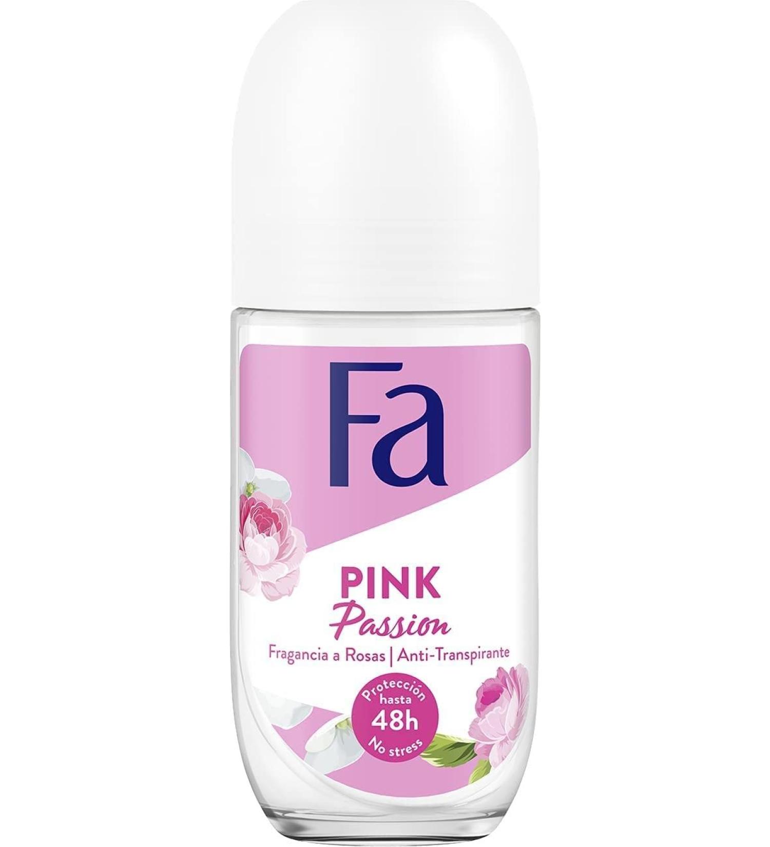 Fa Deodorant Roll-On Pink Passion 50 ml - Buy Online on GoSupps.com