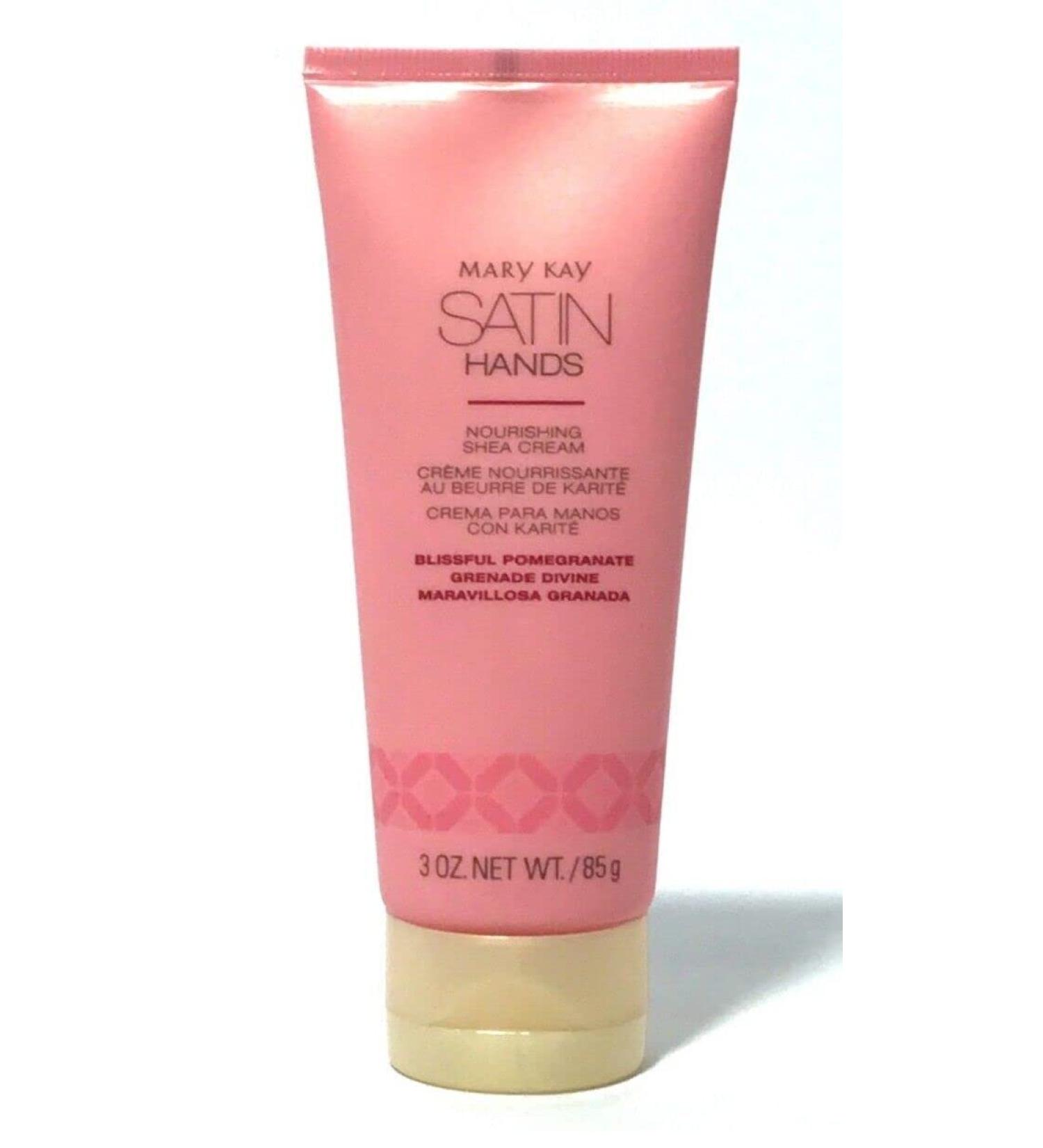 Mary Kay Satin Hands Nourishing Shea Cream - Blissful Pomegranate (3 oz.) - Buy Online on GoSupps.com