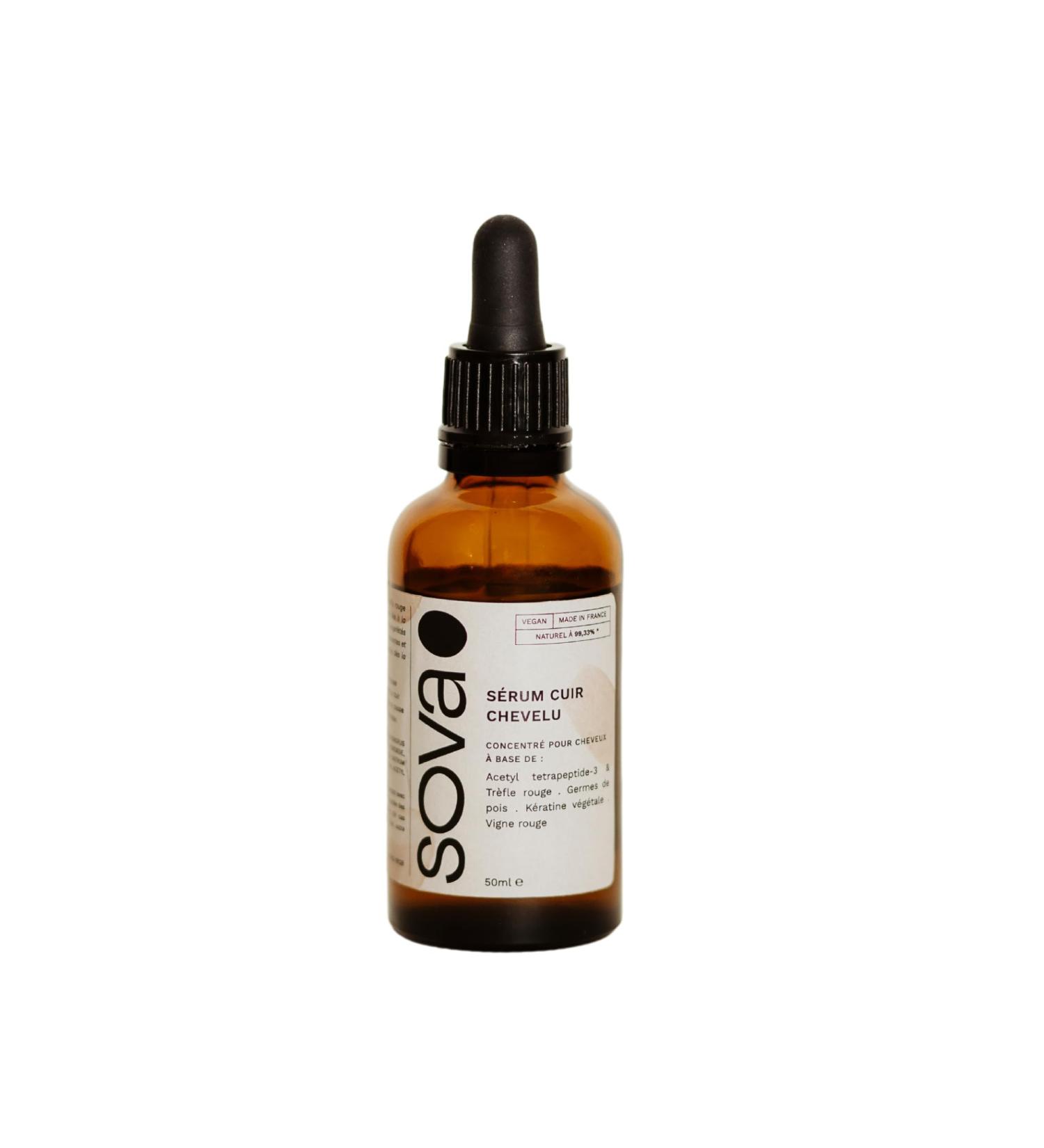 Hair Serum - Anti-Hair Loss and Densifying - Capixyl AnaGain GLUADIN KERA-P LM - 99.33% Natural - Vegan - Made in France - Buy Online on GoSupps.com