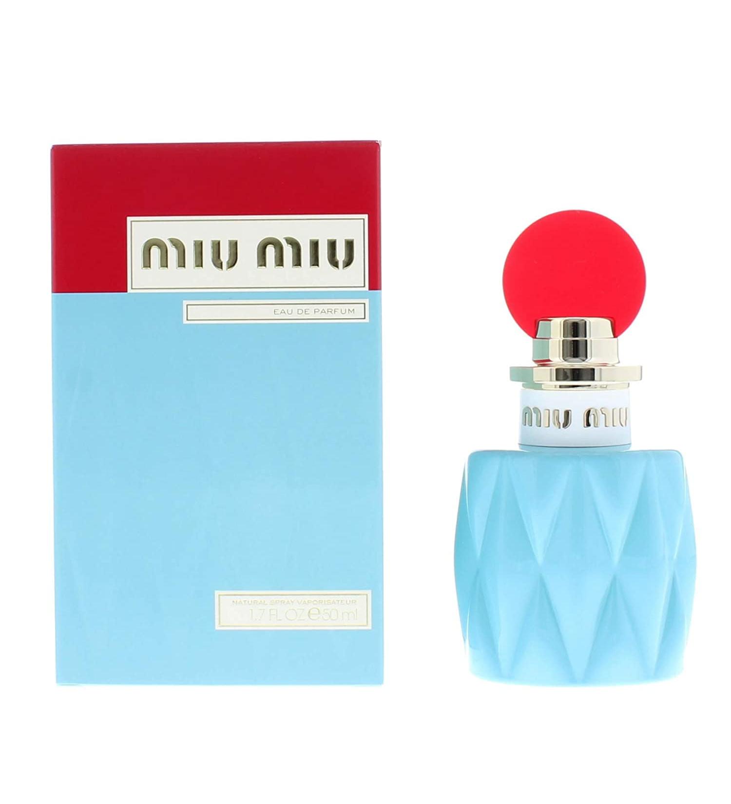Miu Miu Eau De Parfum Spray 50ml/1.7oz Floral 1.7 Ounce (Pack of 1) - Buy Online on GoSupps.com