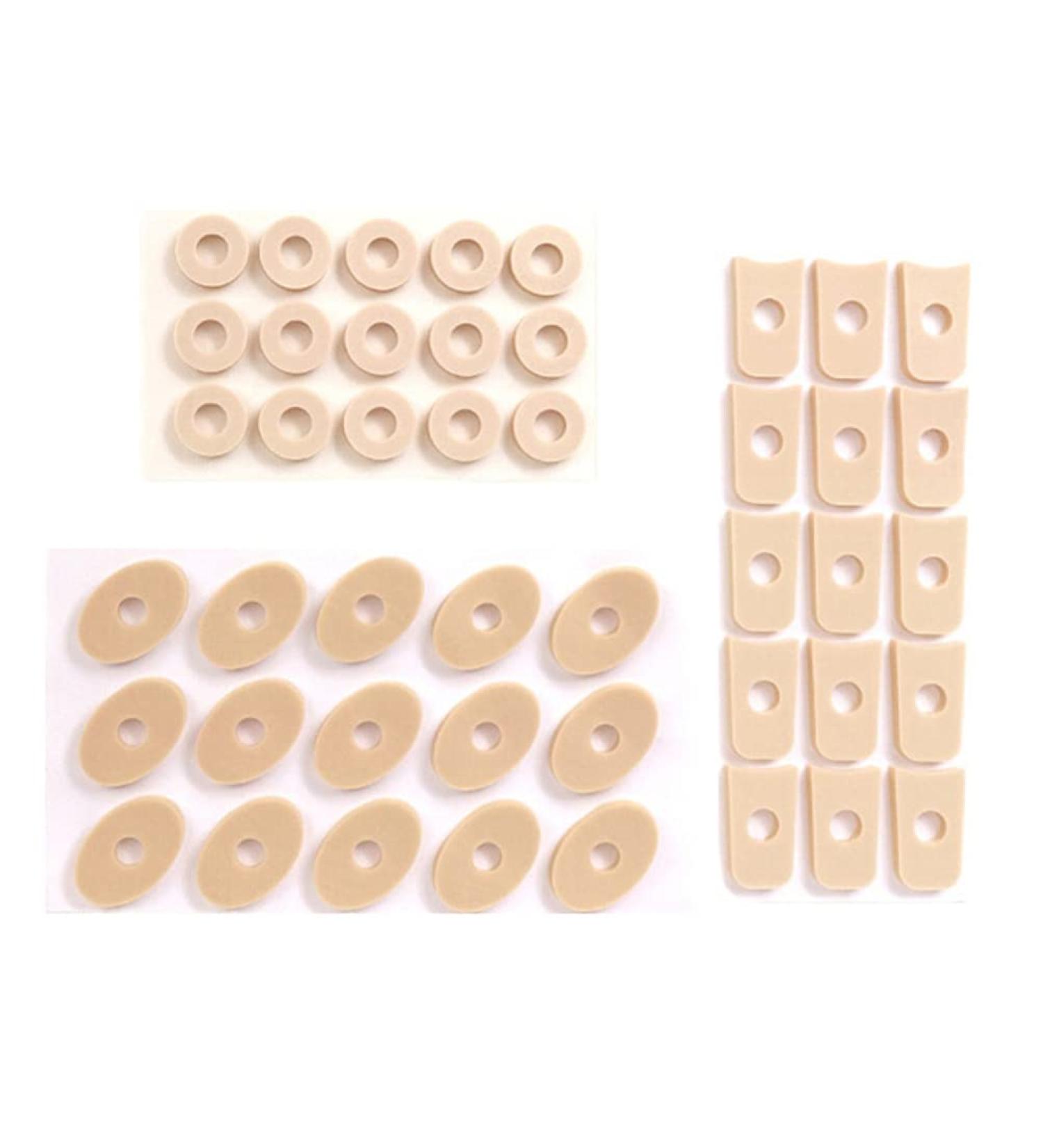 Exceart Foam Chicken Eye Rings - Heel Cushion & Corn Remover | Pressure Protection for Paving & Blisters - Buy Online on GoSupps.com