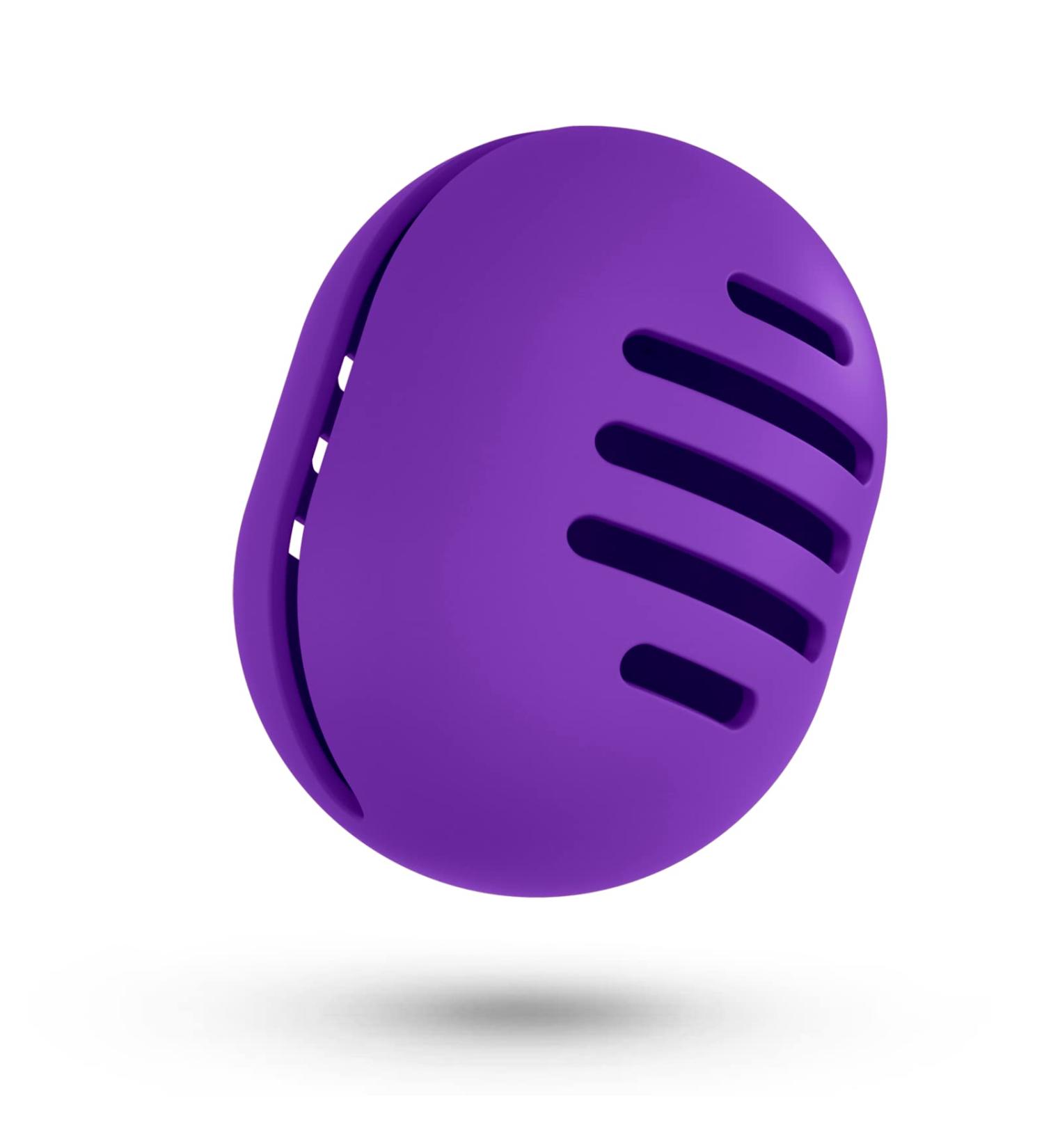 Fauxomor Makeup Sponge Holder | Ultra-Soft Silicone Beauty Blender Travel Case | Triple-Side Breathable Design | Fits All Makeup Sponges | Purple 1 Piece (1 Pack) - Buy Online on GoSupps.com
