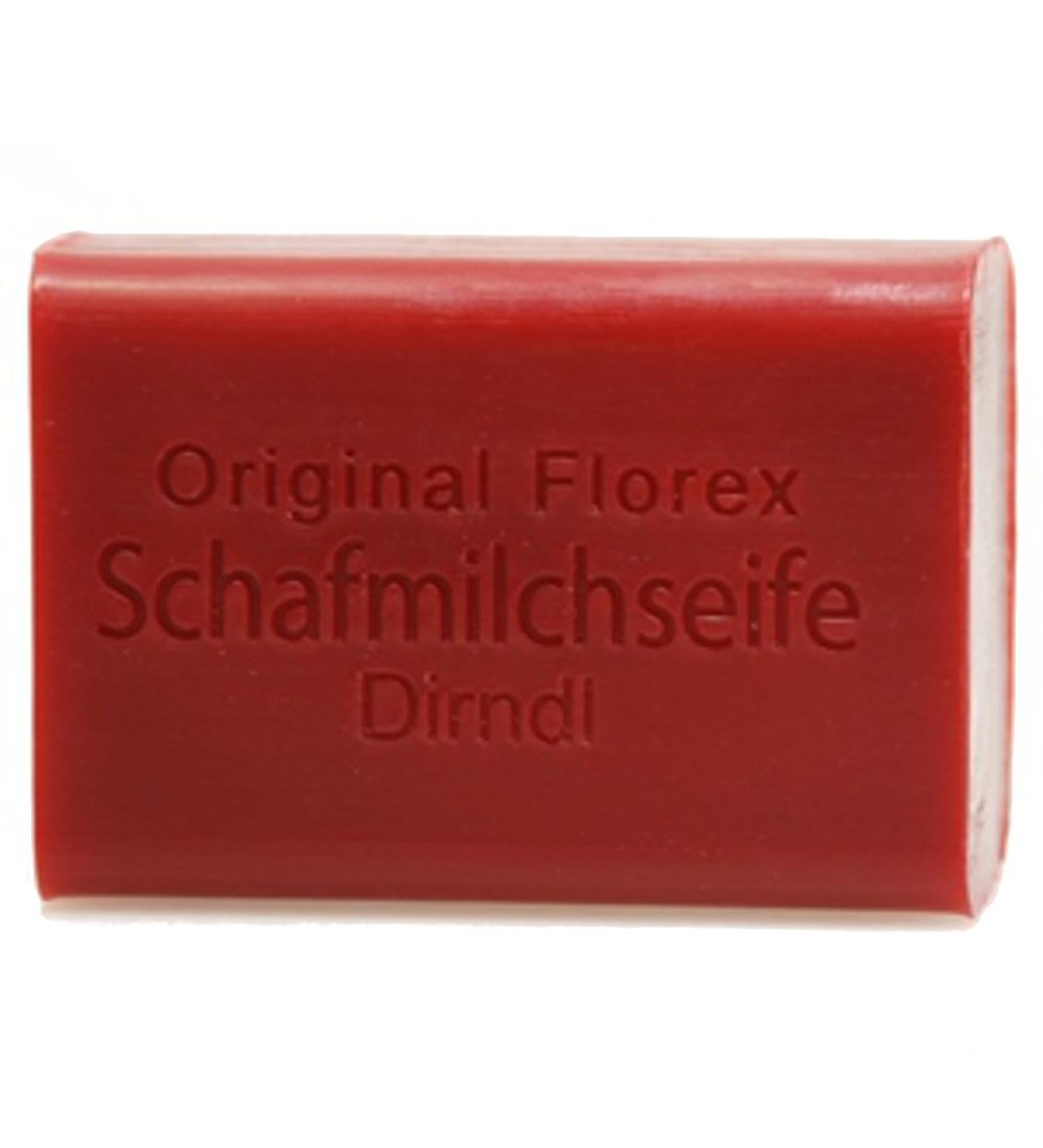 Florex Florex Sheep milk soap for Dirndl / cherry grain approx. 100 g