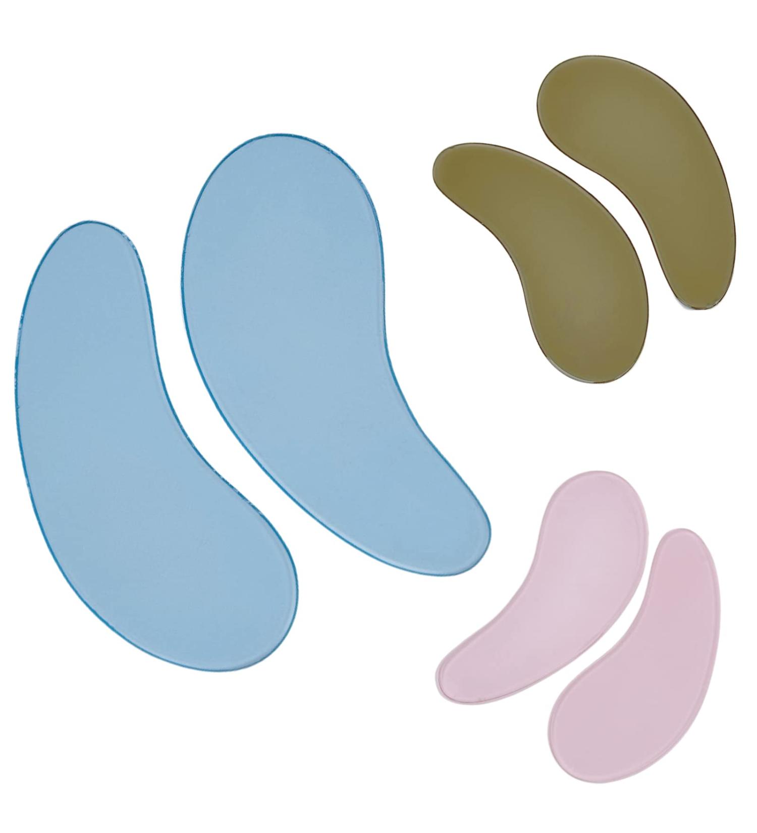 Silicone Under Eye Patches - 6 Pairs for Lash Lift, Extension & Sensitive Skin - Reusable & Sticky Shield for Perm, Lamination & Removal - Crystal & Ultra Sticky - Eyelash Extension Mask - Buy Online on GoSupps.com