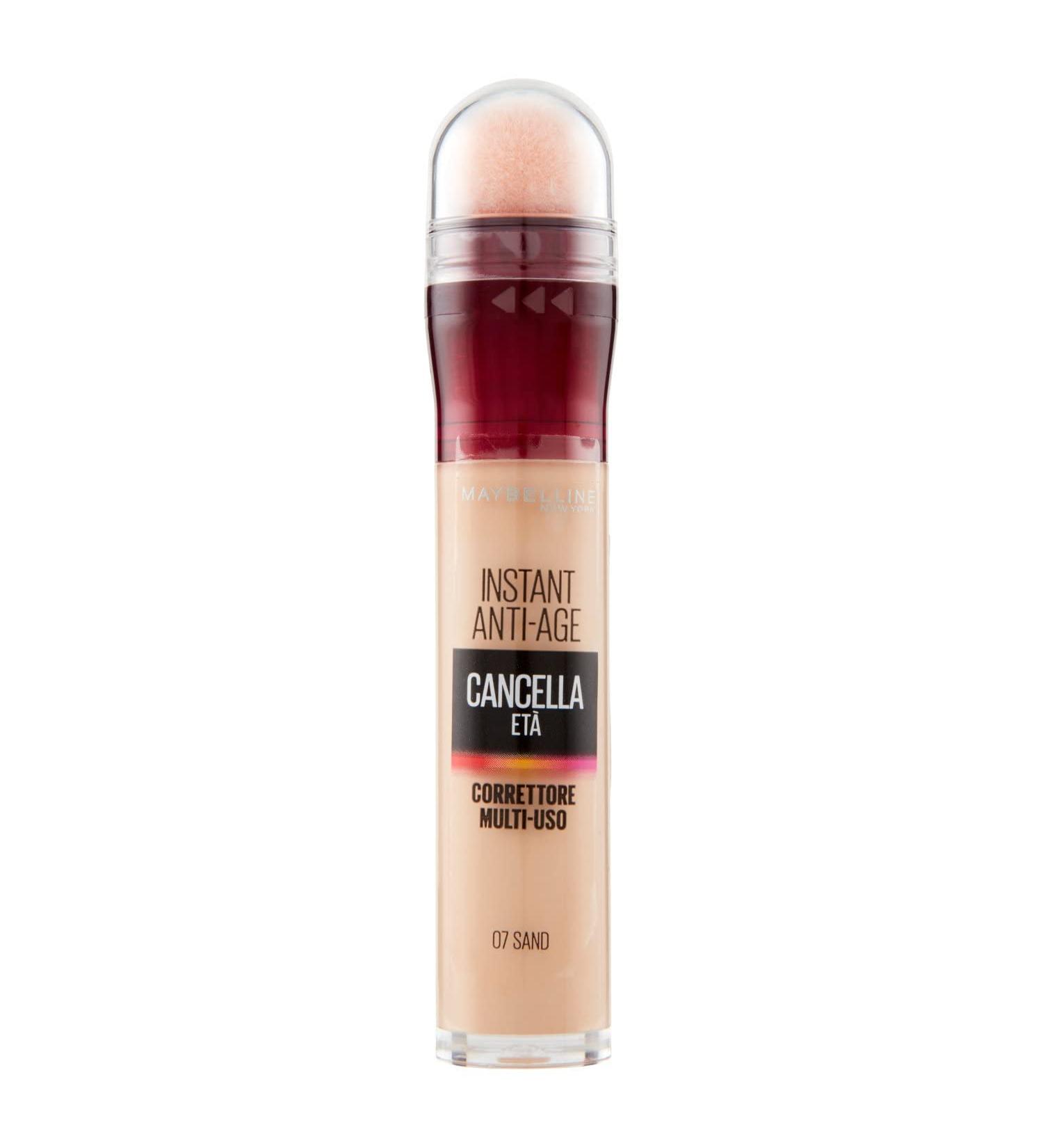 Maybelline New York Age Corrector with Goji Berries & Haloxyl - Covers Dark Circles & Fine Lines - 07 Sand 6.8 ml | International Shipping Available - Buy Online on GoSupps.com