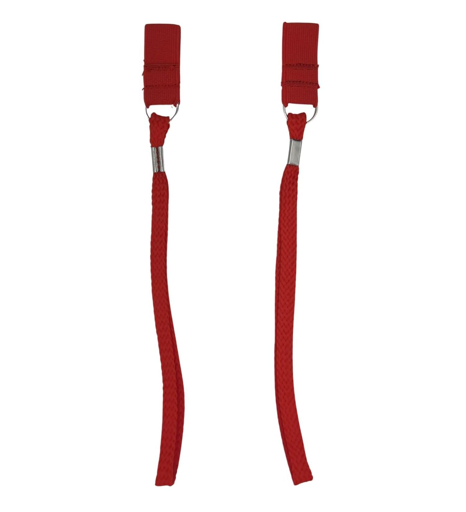Comfort Axis Walking Cane or Stick Stretchable Elastic Wrist Straps Red Pack of 2 - Buy Online on GoSupps.com