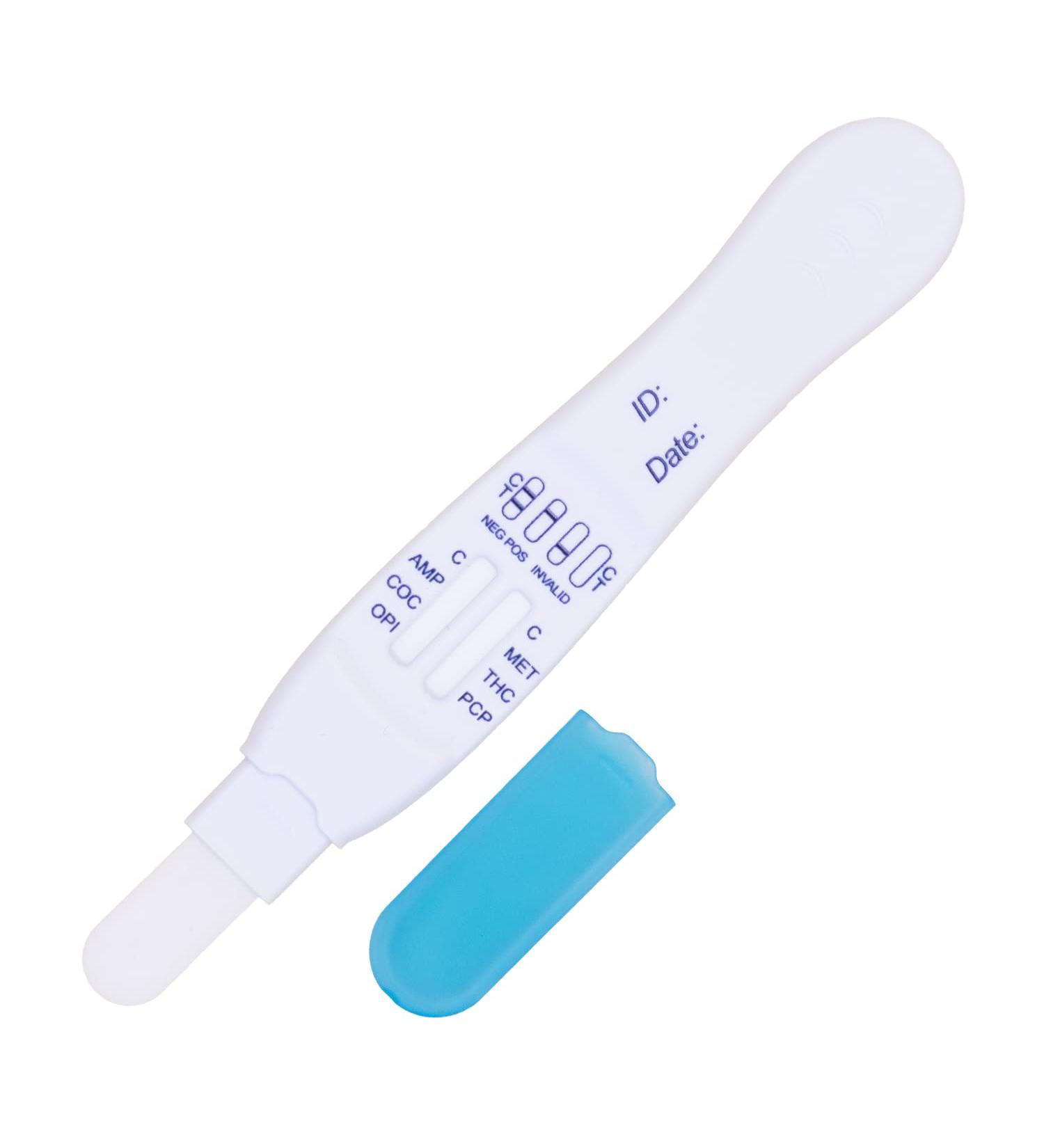 Prime Screen 6 Panel Oral Fluid Test - 5 Pack for Employment & Insurance (AMP COC MET OPI PCP THC) - Buy Online on GoSupps.com