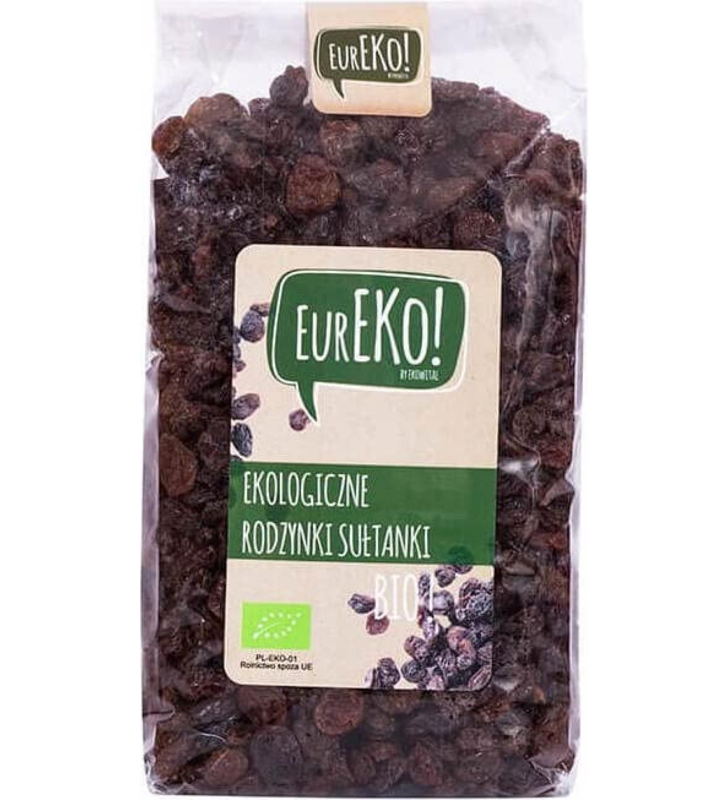 Sultana Raisin BIO 500 g Eureko