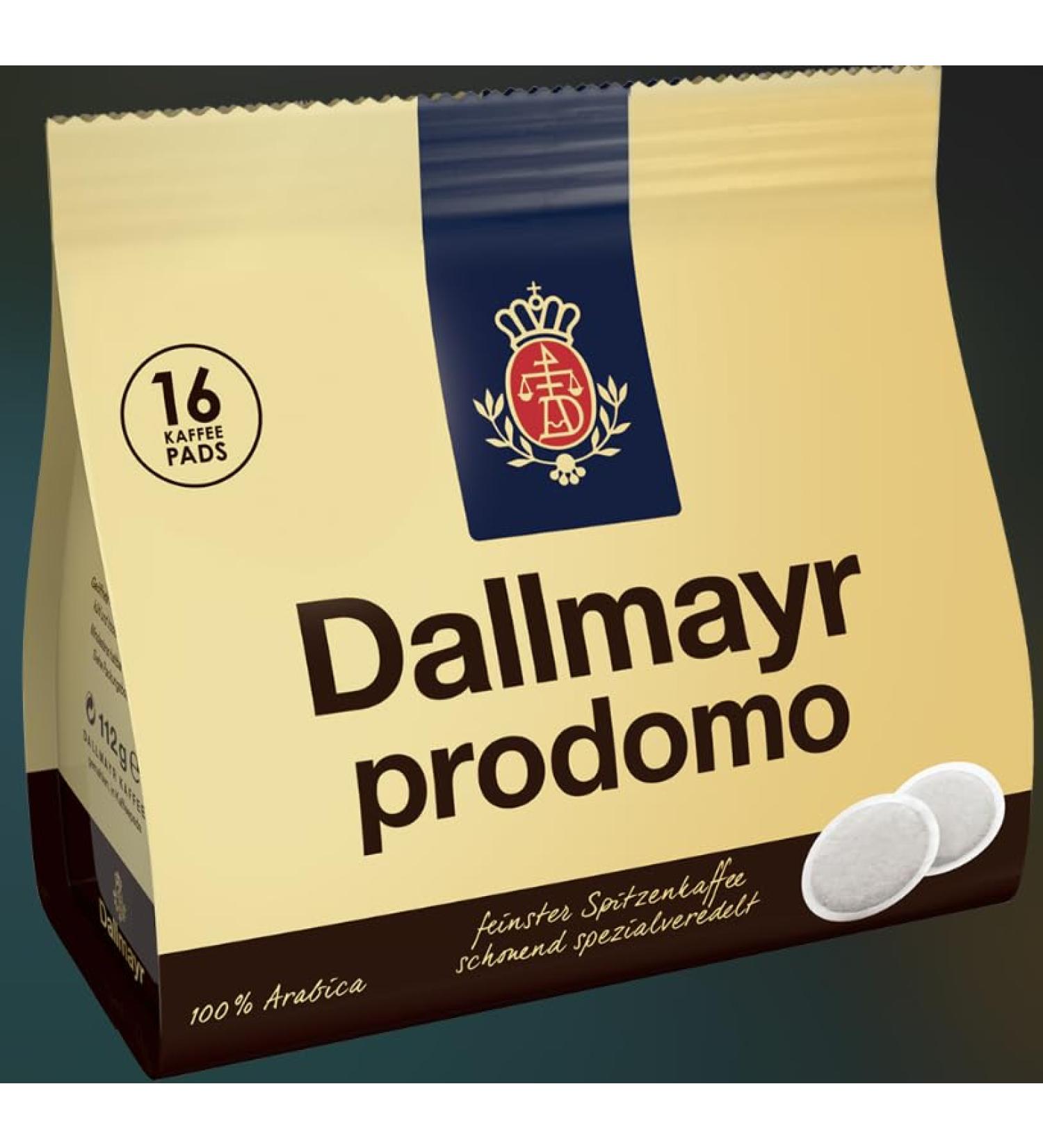 Prodomo - 16 pads - compatible with machine delicious classic coffee for a moment of pure pleasure - compatible with Dallmayr - 112g