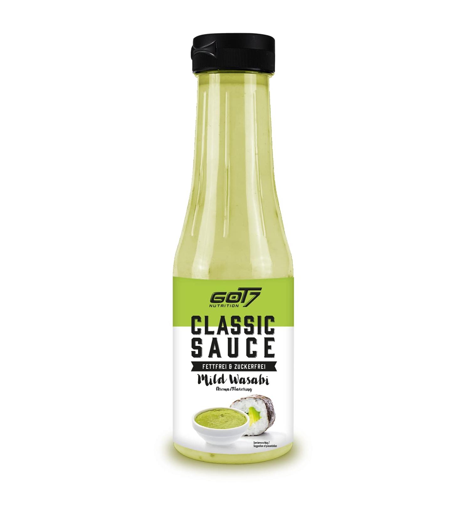 GOT7 Classic Sauce - Calorie-Free Salad Grill & Spice Sauce (Mild Wasabi 350ml) - Perfect for Weight Loss - Buy Online on GoSupps.com