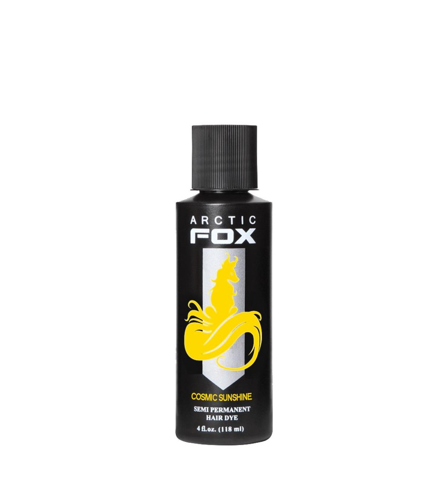 ARCTIC FOX COSMIC SUNSHINE Semi-Permanent Hair Color Dye - Vegan & Cruelty-Free (4 Fl Oz) - Buy Online on GoSupps.com