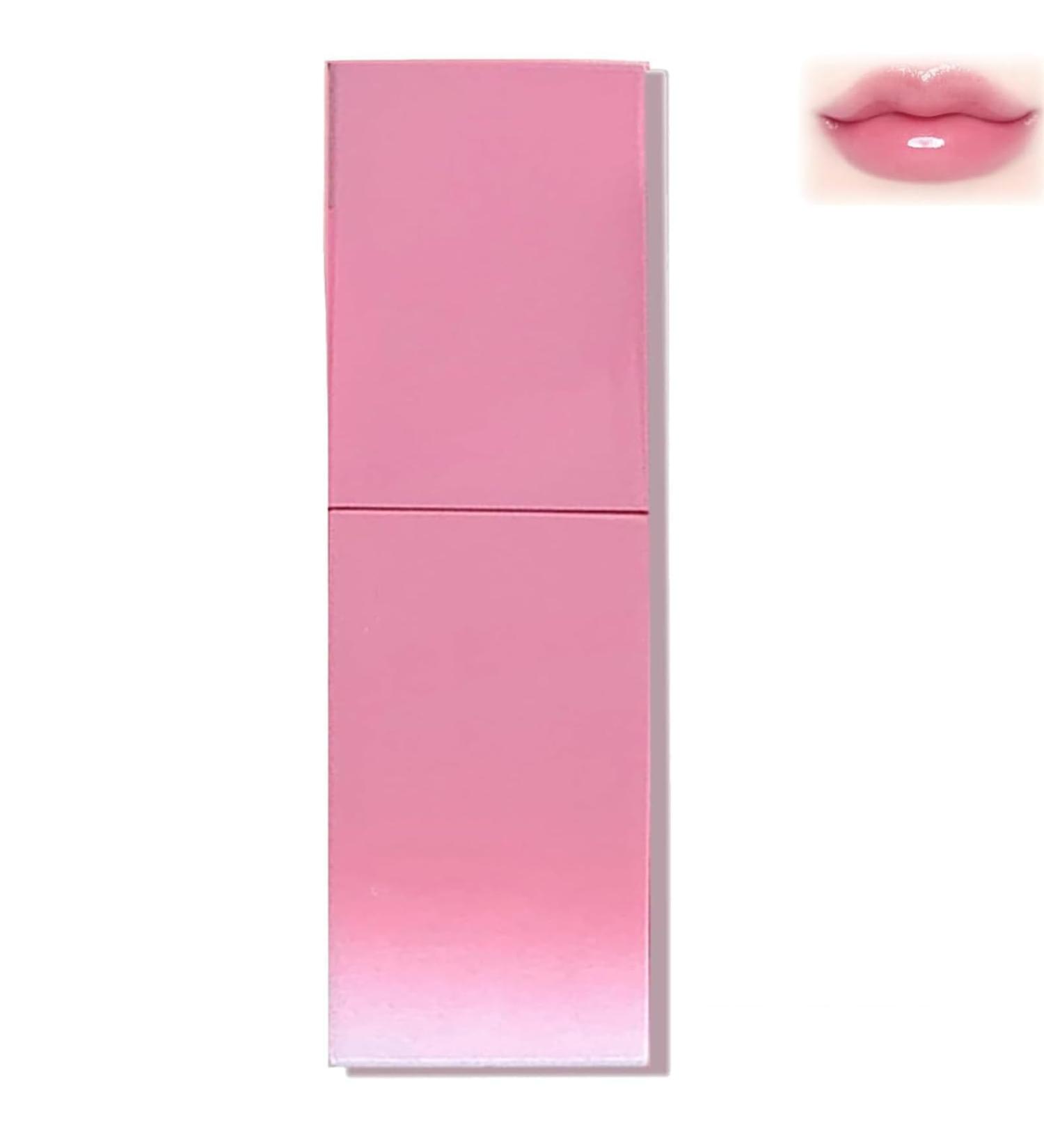 Water Glow Lip Tint Long Lasting Moisturizing Lip Oil Lip Tint Tinted Gloss Non-Stick Cup Waterproof Lip Tint Mini Moisturizing Lip Gloss Gift for Her - Buy Online on GoSupps.com