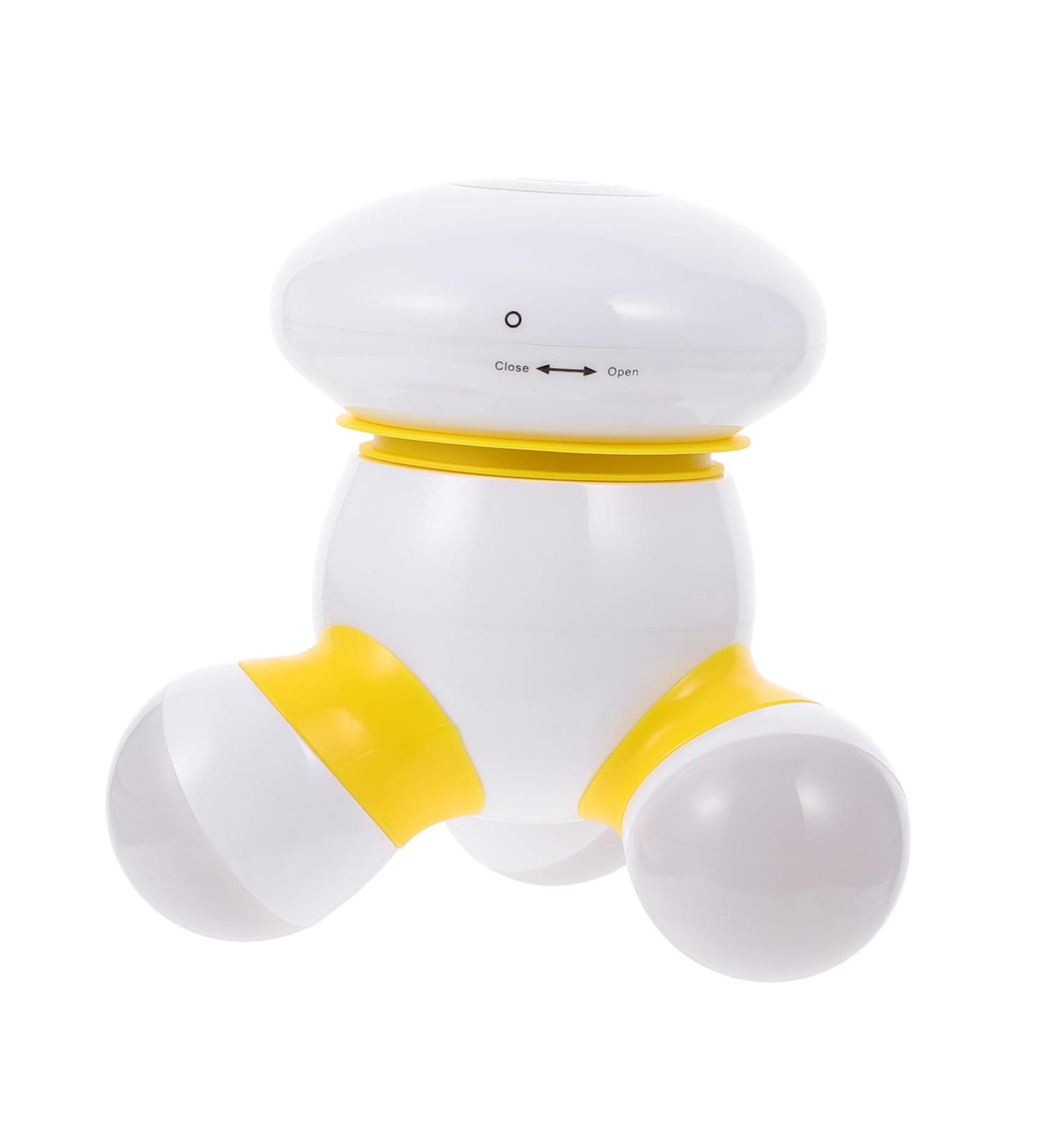 TOVINANNA 1 Piece Yellow Body Massager | 9.5x9.5cm Massage Instrument for Pain Relief | Shop Internationally - Buy Online on GoSupps.com