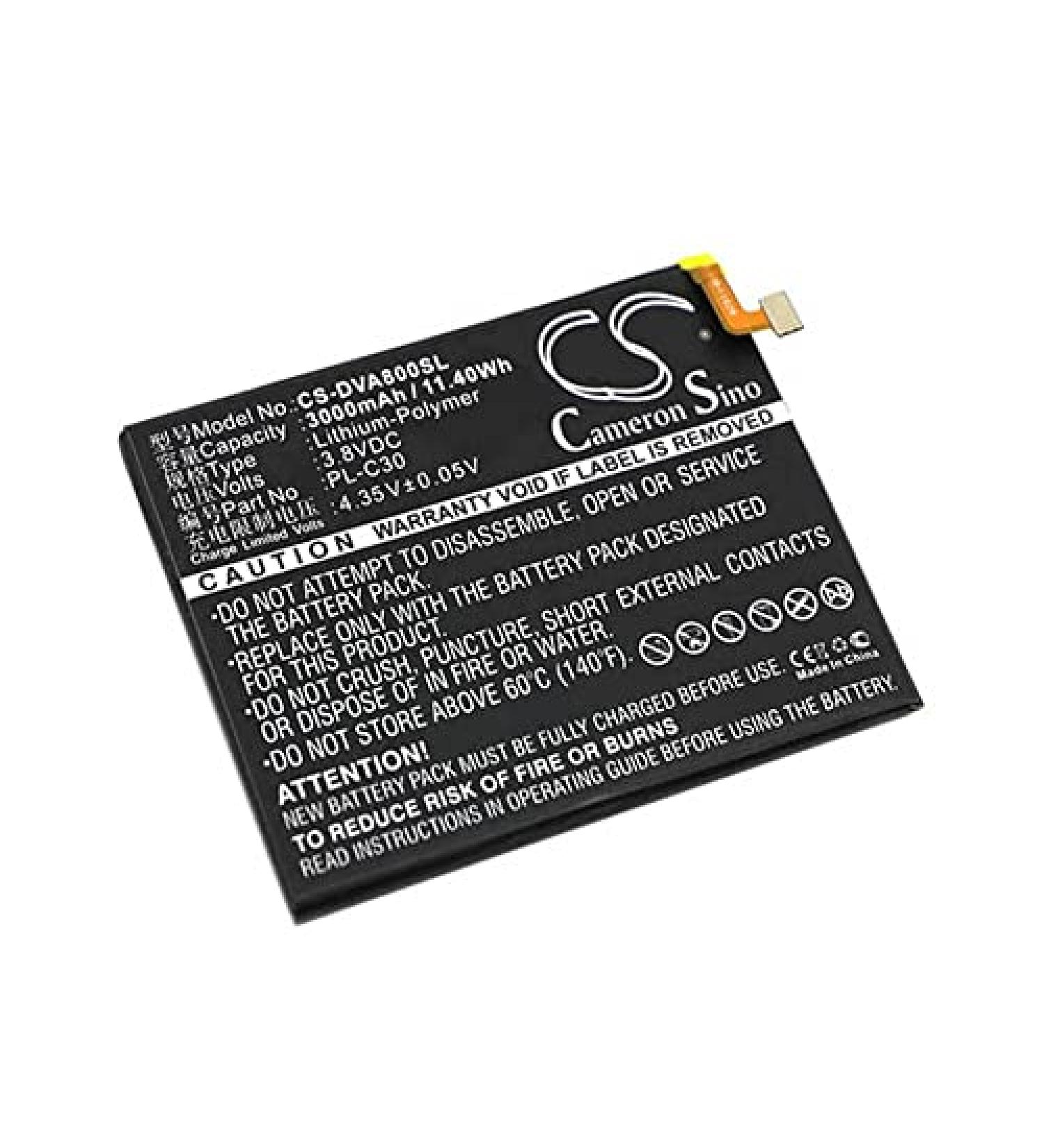 3000mAh Replacement Battery for DOOV PL-C30 A8 - High Capacity Durable & Long-lasting - Buy Online on GoSupps.com