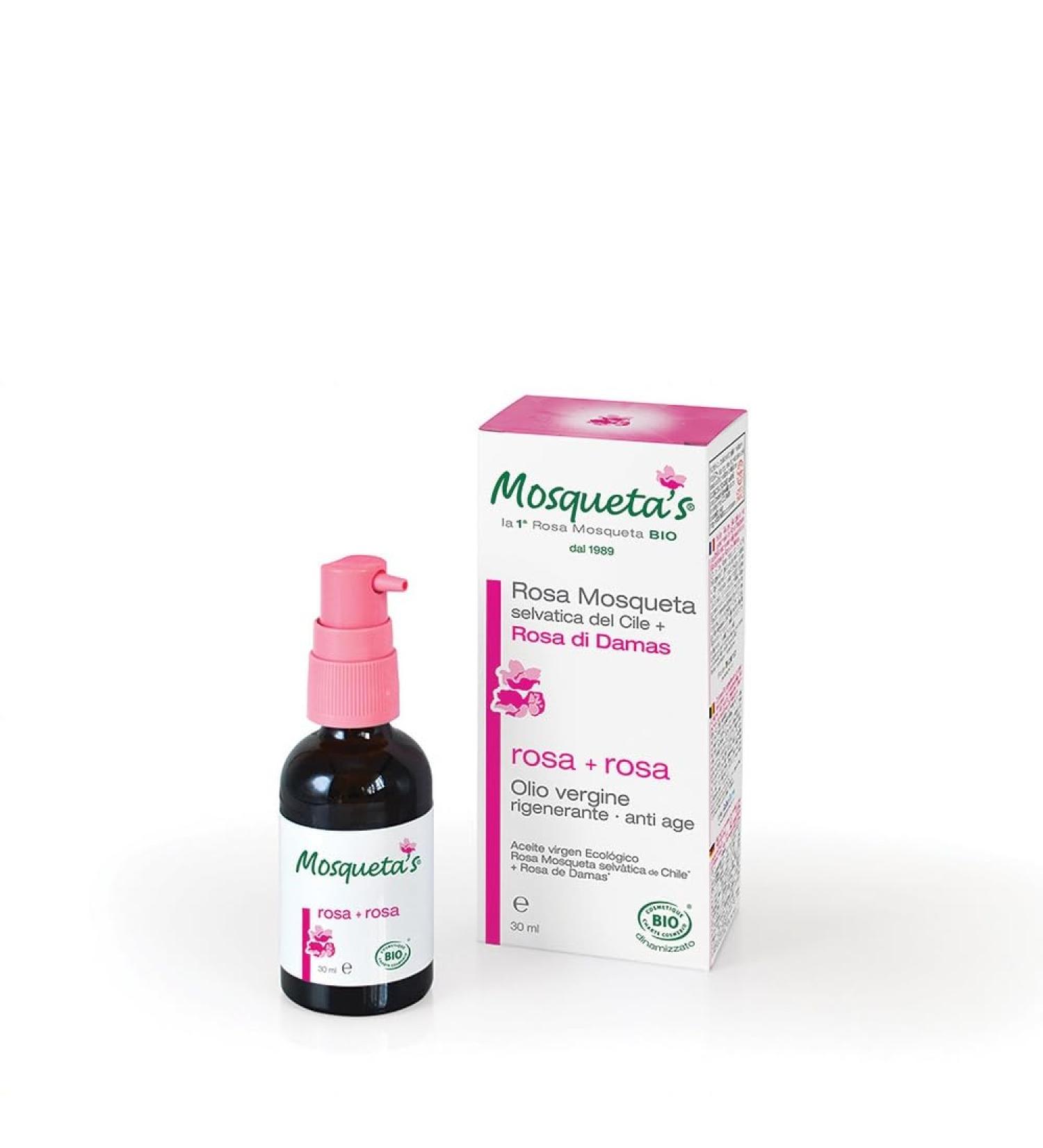 Mosqueta's Wild Rosehip Oil from Chile + Damascus Rose