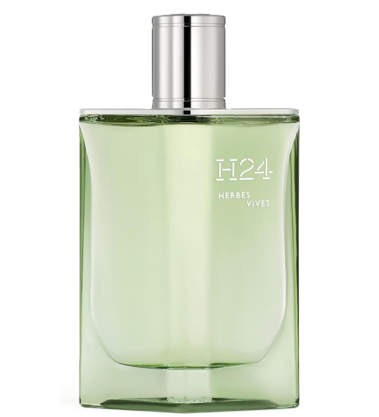 Hermes H24 Herbes Vives Eau De Parfum Rechargeable Spray for Men 3.4 Ounce H24 Herbes Vives 3.4 Fl Oz (Pack of 1) - Buy Online on GoSupps.com