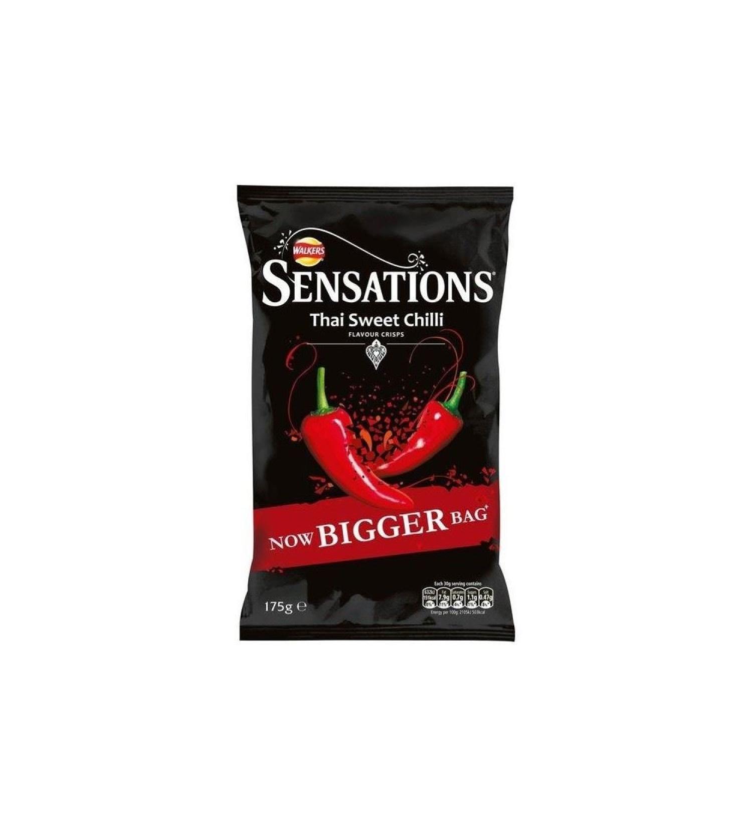 Walkers Sensations Thai Sweet Chilli 175g