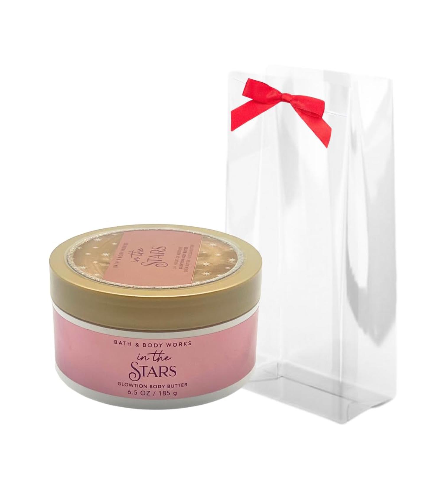 Bath & Body Works IN THE STARS Glowtion Body Butter for Women with a Red Bow for Holidays & Gifts - 6.5 oz - Buy Online on GoSupps.com