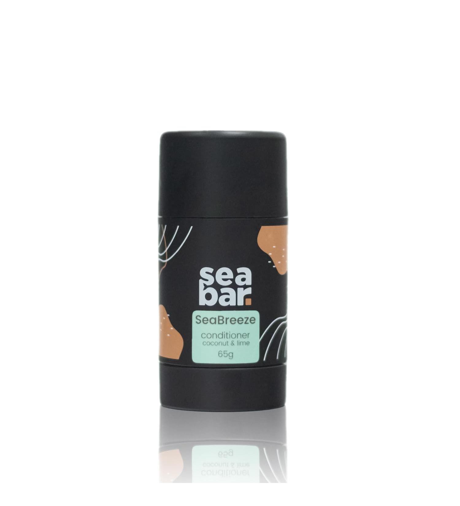 SeaBreeze Conditioner Bar - All Natural Vegan Hair Care | Eco-Friendly Sulfate-Free Zero Waste Packaging - Buy Online on GoSupps.com