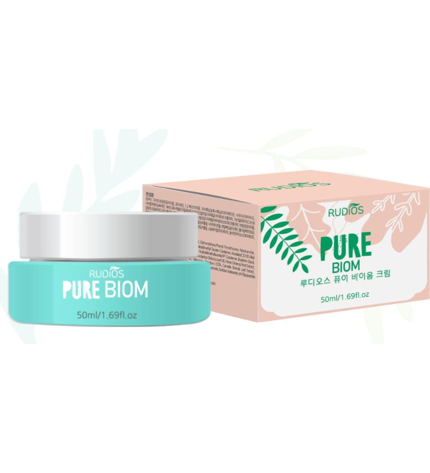 Pure Biom Facial Moisture Cream 50ml - Hydrating Moisturizer for All Skin Types | International Shipping Available - Buy Online on GoSupps.com