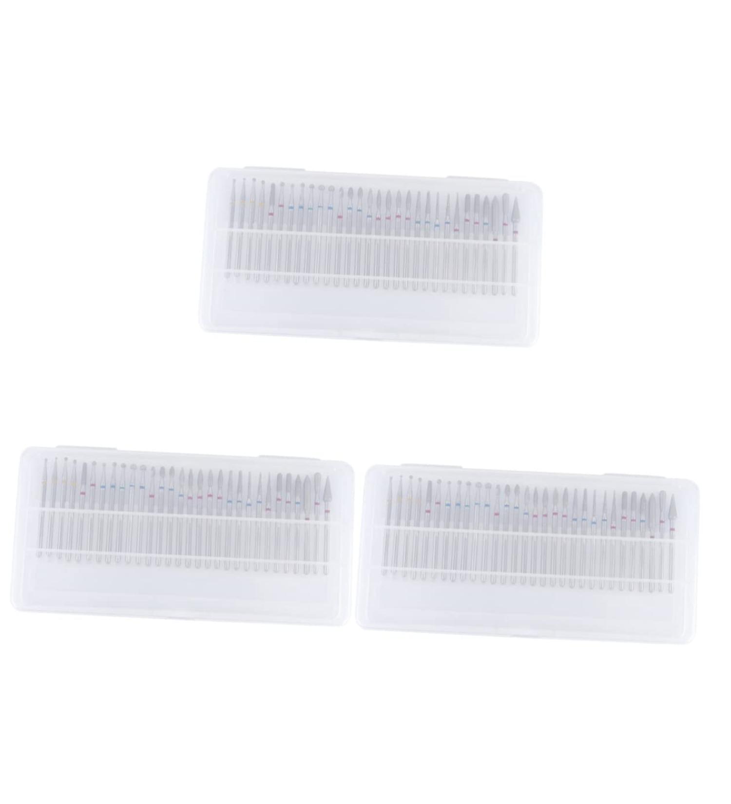 1 Box Nail Drill Manicure Filer Cylinder Head Grinding Head Polisher Nail Drill Manicure Head Nail Goue Grinding Head for Nail Manicure Tools Nail Art Kit to Rotate Drill Set Care As Shownx3pcs Mx3pcs - Buy Online on GoSupps.com