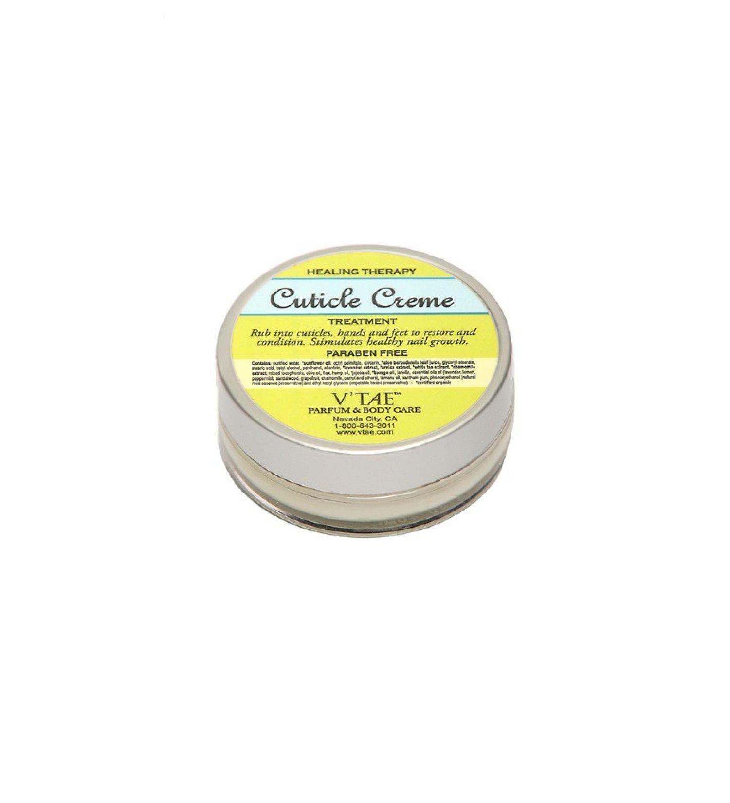 Cuticle Crme V'TAE Parfum and Body Care 15ml Cream