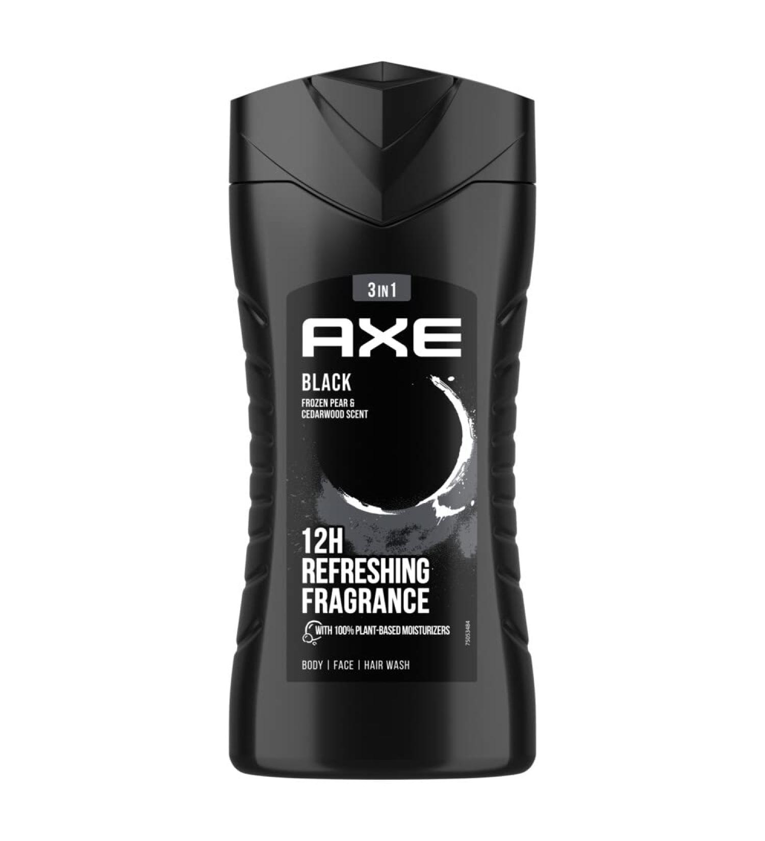 Axe Black shower gel for men 8.5 oz - Buy Online on GoSupps.com