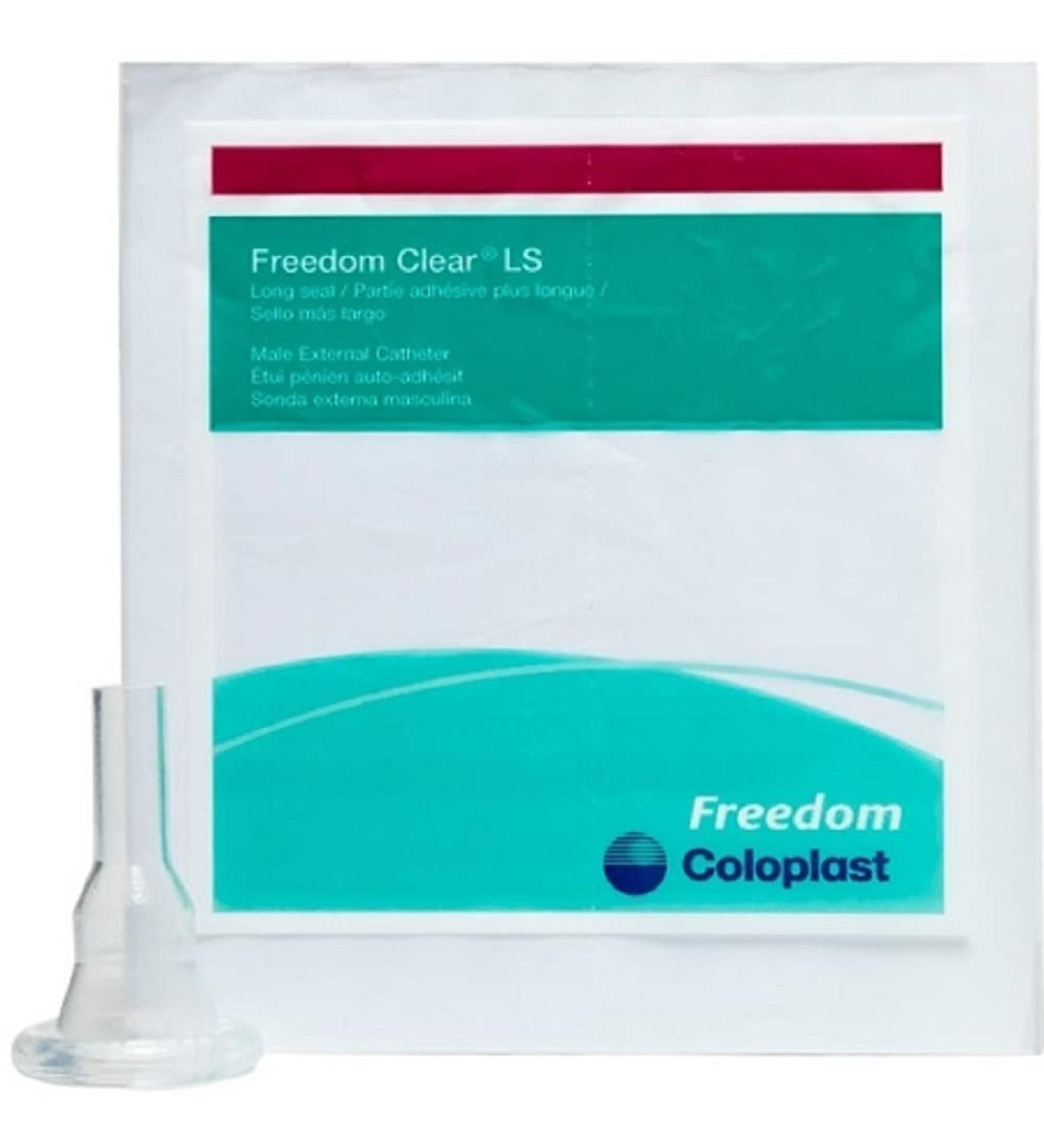 Freedom Clear Male External Catheter Self-Adhering 23mm Long Length 5190 (Box of 100)