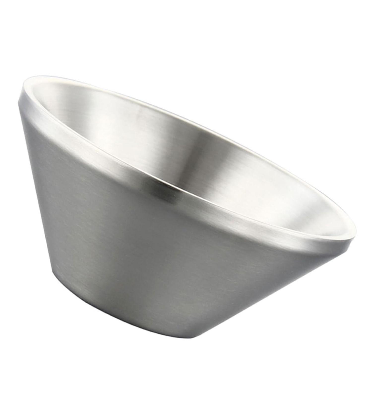 Alipis Style Metal Silver Sauce Steel Pudding Bucket Candy Korean Household Soup Cream Stainless Kitchen 13X6.5X6CM Silver - Buy Online on GoSupps.com
