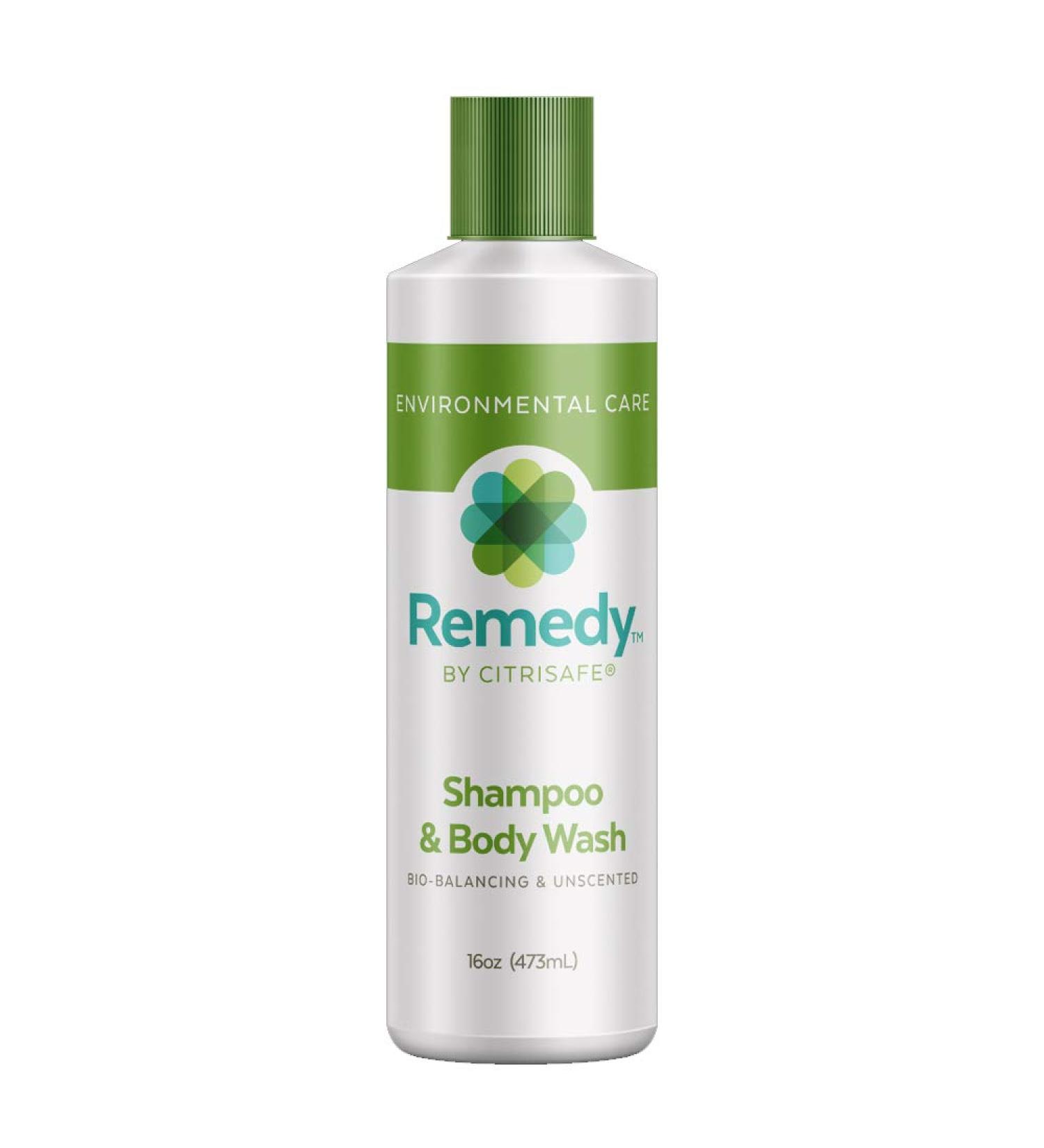 CitriSafe Remedy Bio-Balancing Shampoo & Body Wash - Fragrance-Free 16 oz - Clarifying Shampoo for Build Up - Buy Online on GoSupps.com