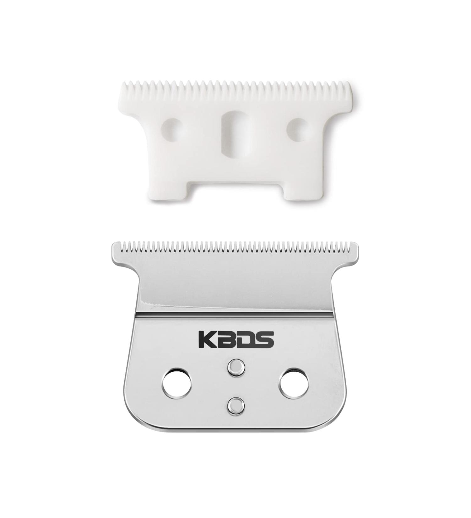 KBDS T Outliner Replacement Blades - Ceramic T Blade + Silver Steel Blade for 04521 Hair Trimmer - Buy Online on GoSupps.com