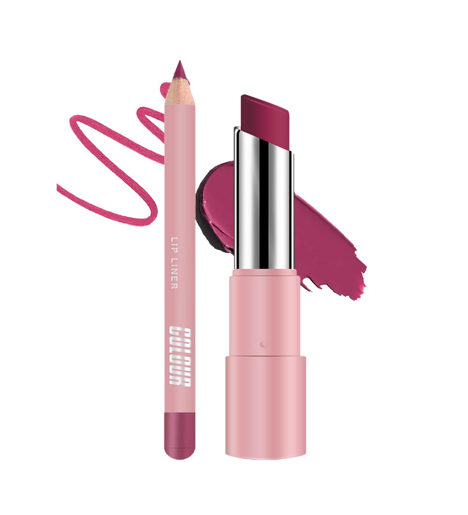 Lip Balm Tinted Lipstick Long Lasting Waterproof Nonsticky Matte Balm for Winter Care Daily Makeup 08 - Buy Online on GoSupps.com