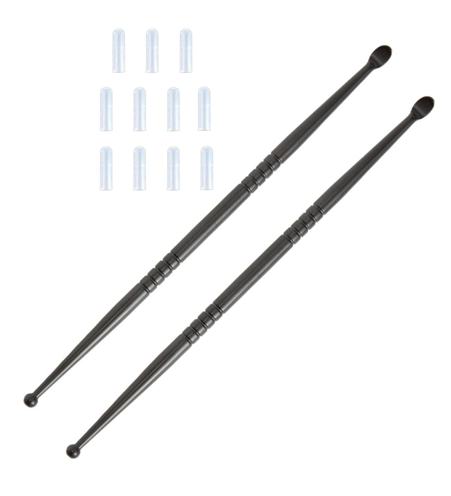 Tonsil Stone Remover Kit - 2pcs Stainless Steel Picks & 11 Silicone Caps for Effective Tonsillolith Removal Eliminate Bad Breath - Fast International Shipping - Buy Online on GoSupps.com