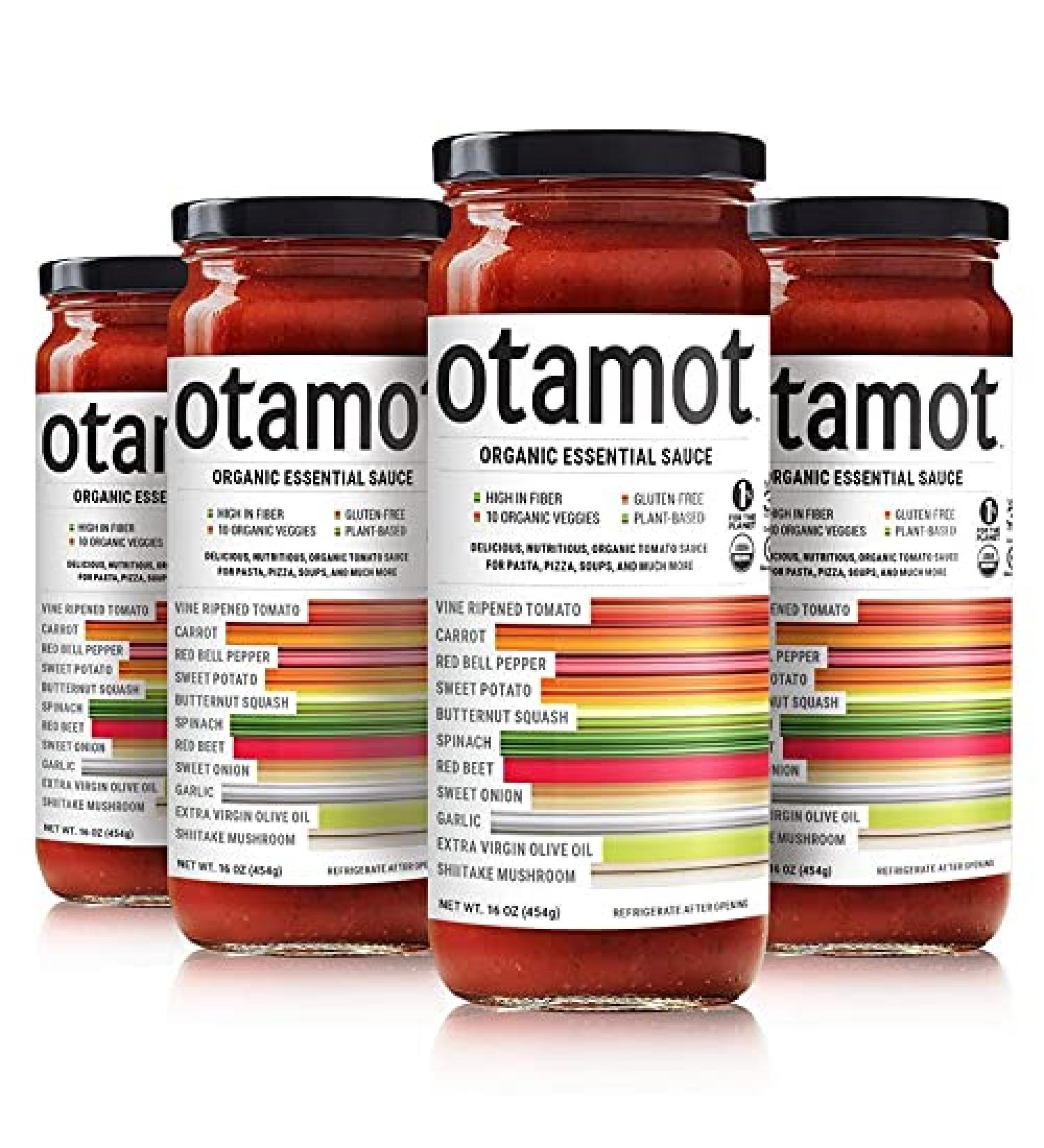 Otamot Organic Essential Sauce (4 Pack) - 10 Veggies, No Sugar, Non-GMO, Vegan - Buy Online on GoSupps.com