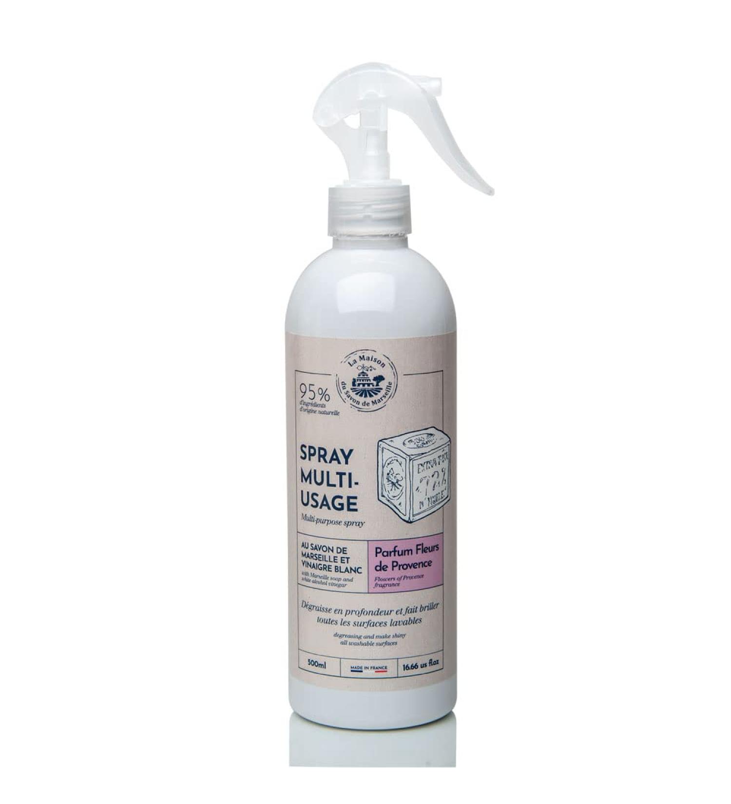 Maison du Savon de Marseille - Multi-Use household spray - Provence flowers fragrance -500ml