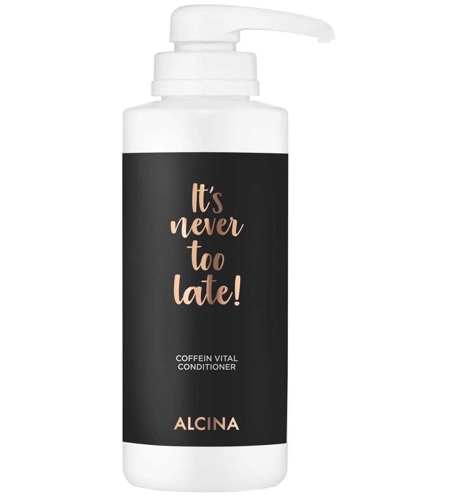 Alcina It s Never Too Late Caffeine Vital Conditioner 1 x 500 ml - for thinner or hair loss. Hair 500 ml (1 Pack)