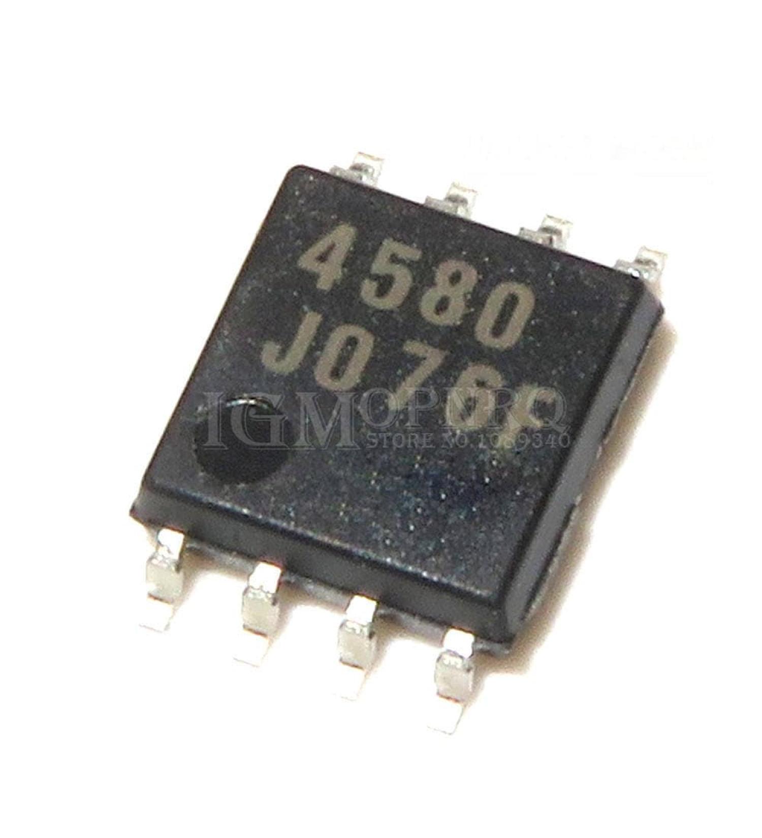 10pcs/lot NJM4580M MJM4580 SOP-8