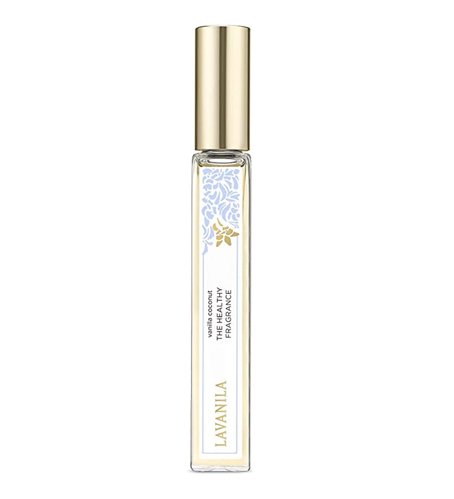Lavanila Vanilla Coconut Perfume for Women 0.32 oz Roller - Tropical Coconut Tahitian Tiare Flower & Warm Vanilla The Healthy Fragrance Clean and Natural - Buy Online on GoSupps.com