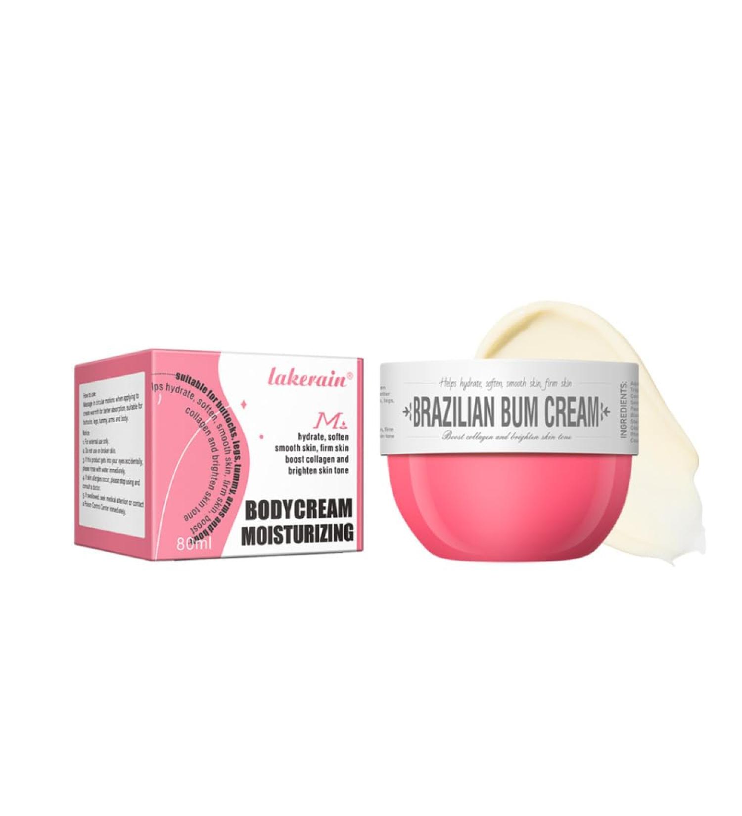 Bum Bum Cream Moisturizing Body Cream Brighten Body Skin Repair Smoothing Bum Cream Lift Firm and Reduce Cellulite for a Beautiful Derriere Long-lasting Fragrance Bum Bum Cream 80ML(#2) - Buy Online on GoSupps.com